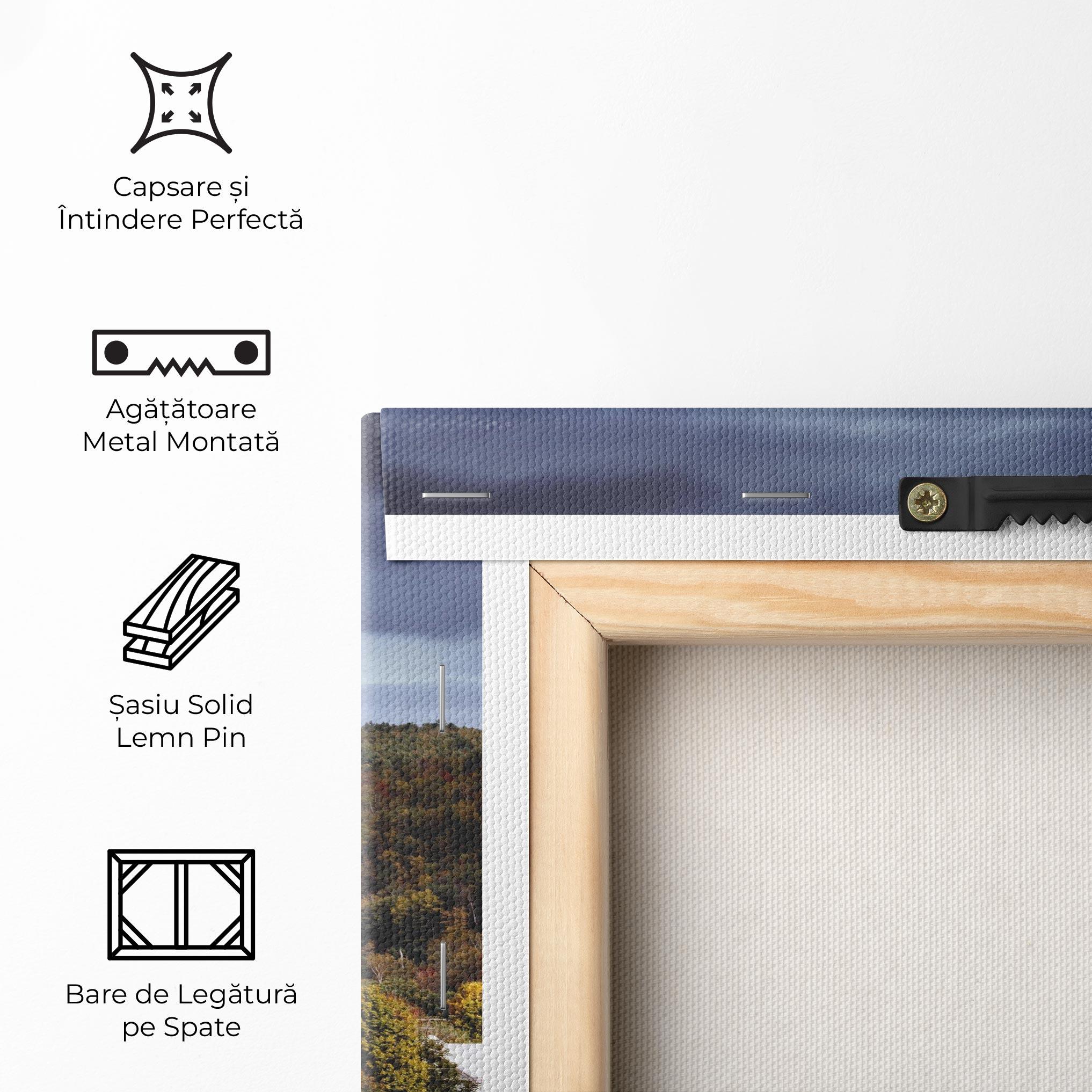 Tablou Canvas Autumn Trees mockup 5