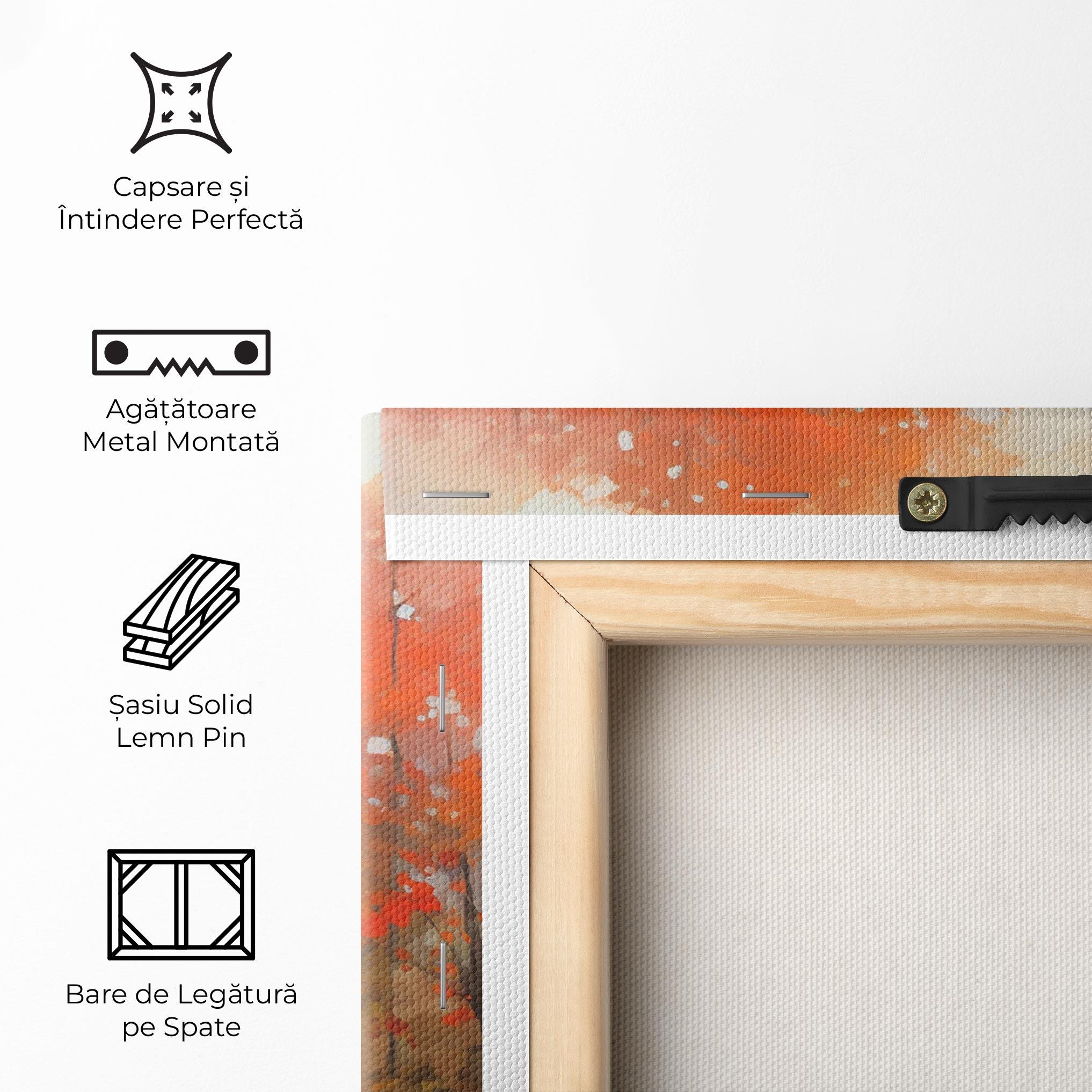 Tablou Canvas Autumnal Painting mockup 5