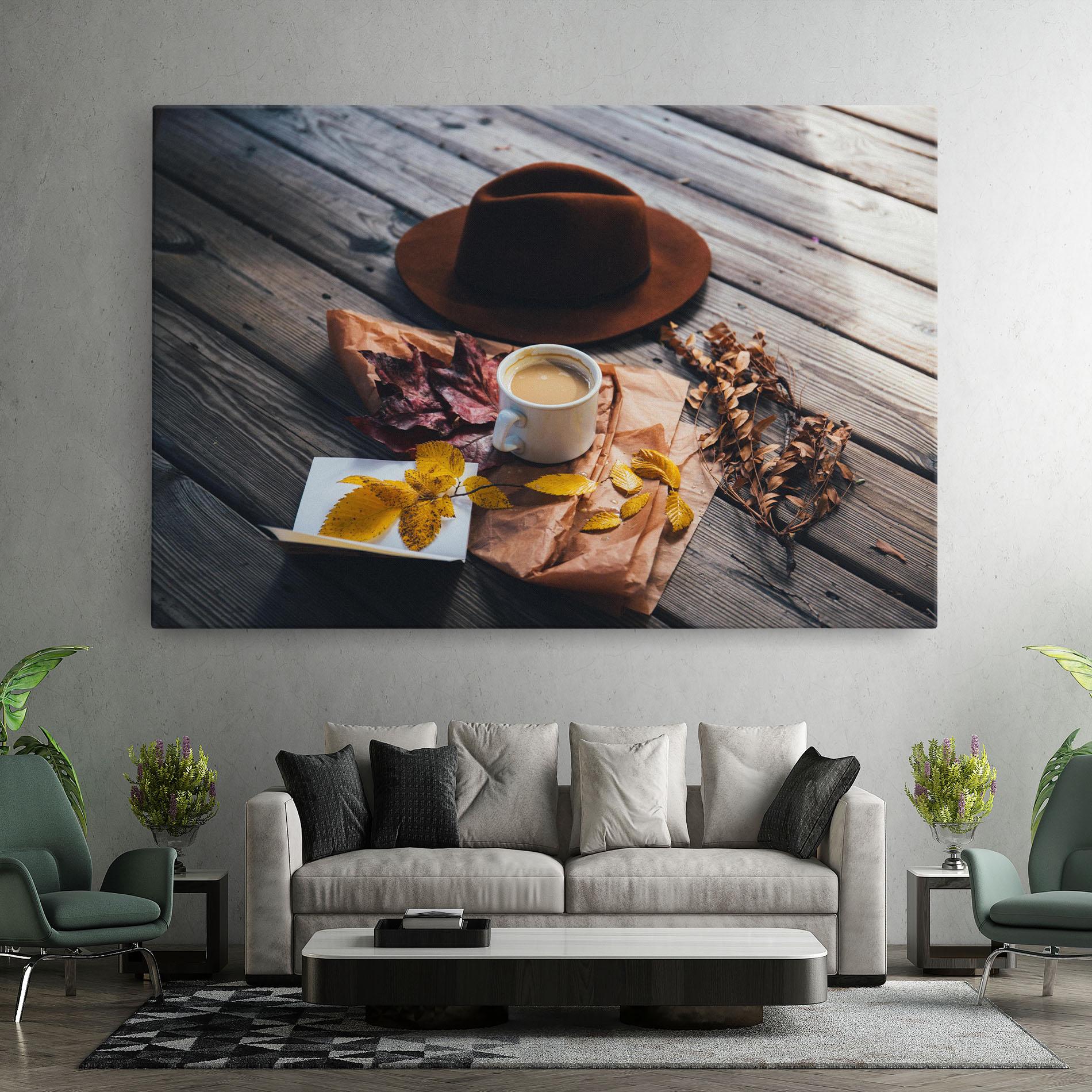 Tablou Canvas Autumn Coffee Vibe mockup 7