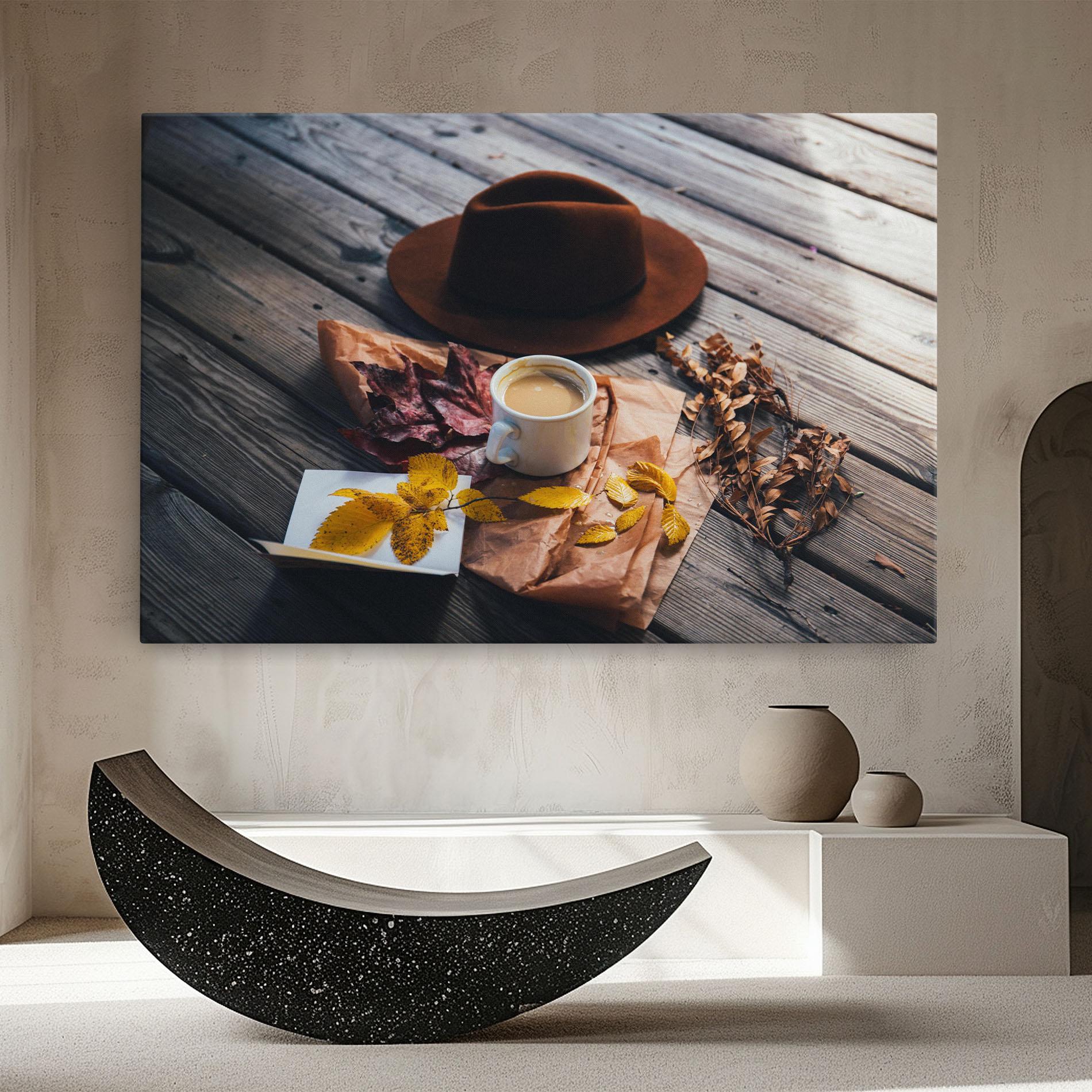 Tablou Canvas Autumn Coffee Vibe mockup 8