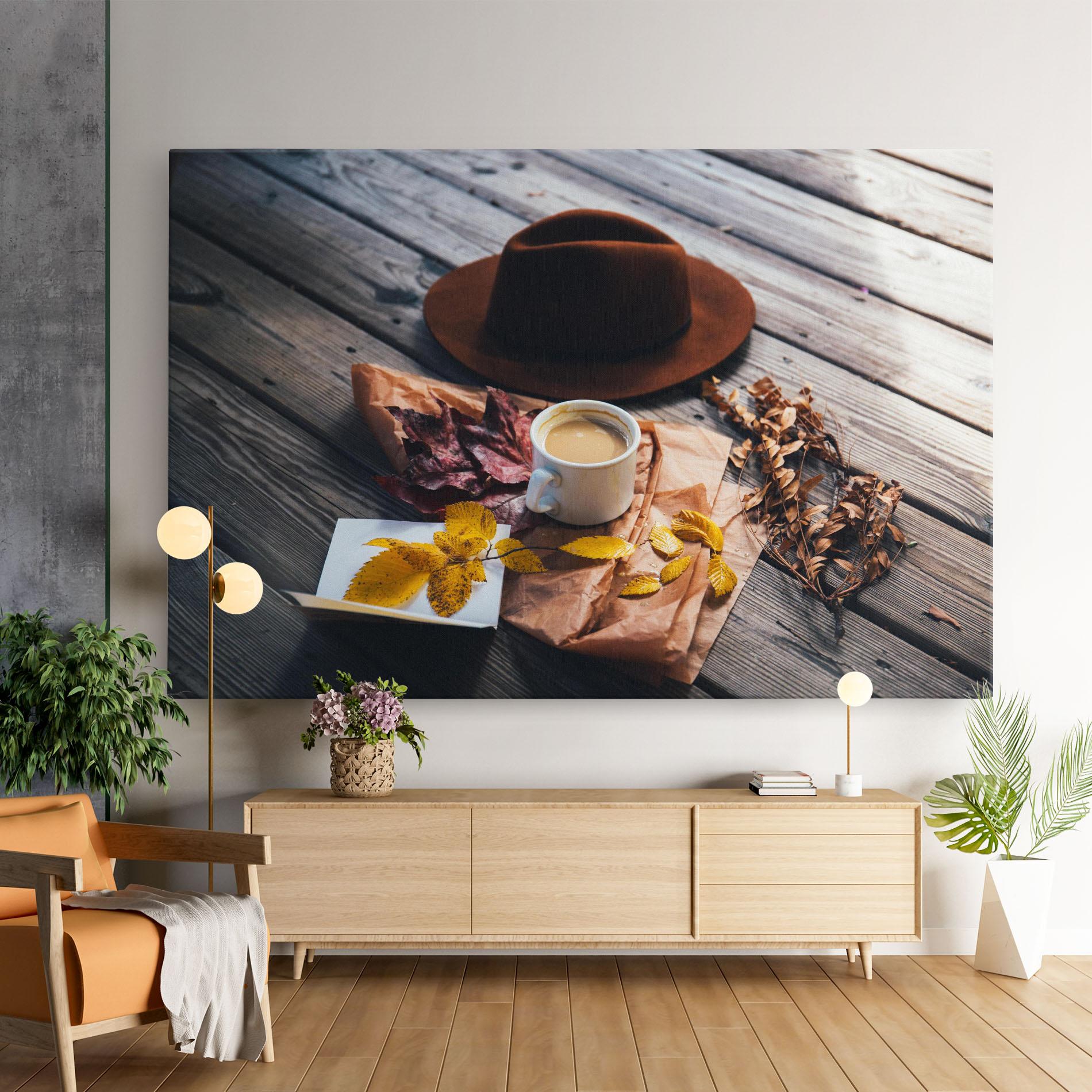 Tablou Canvas Autumn Coffee Vibe mockup 9