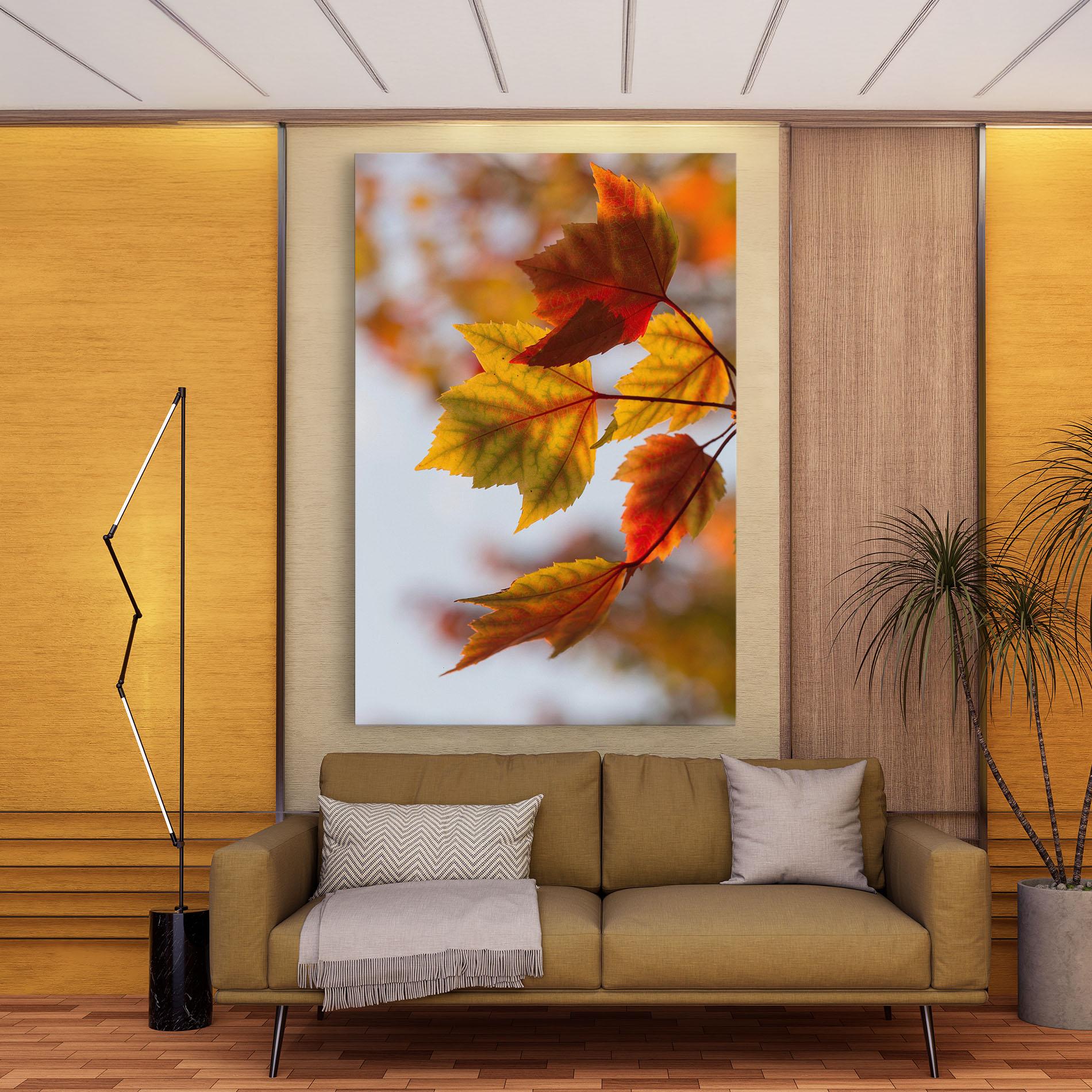 Tablou Canvas Red Yellow Autumn mockup 9