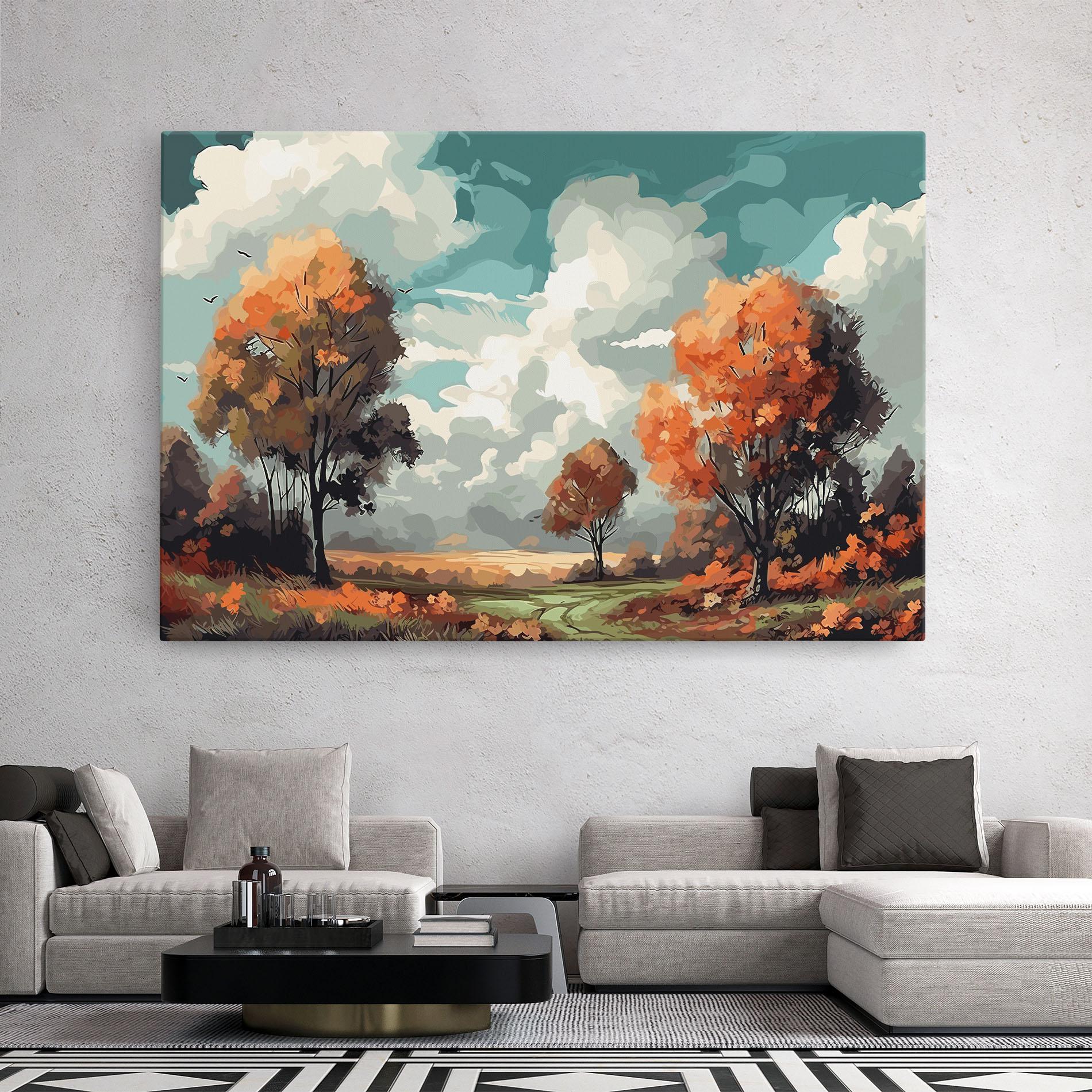 Tablou Canvas Autumn Art mockup 2