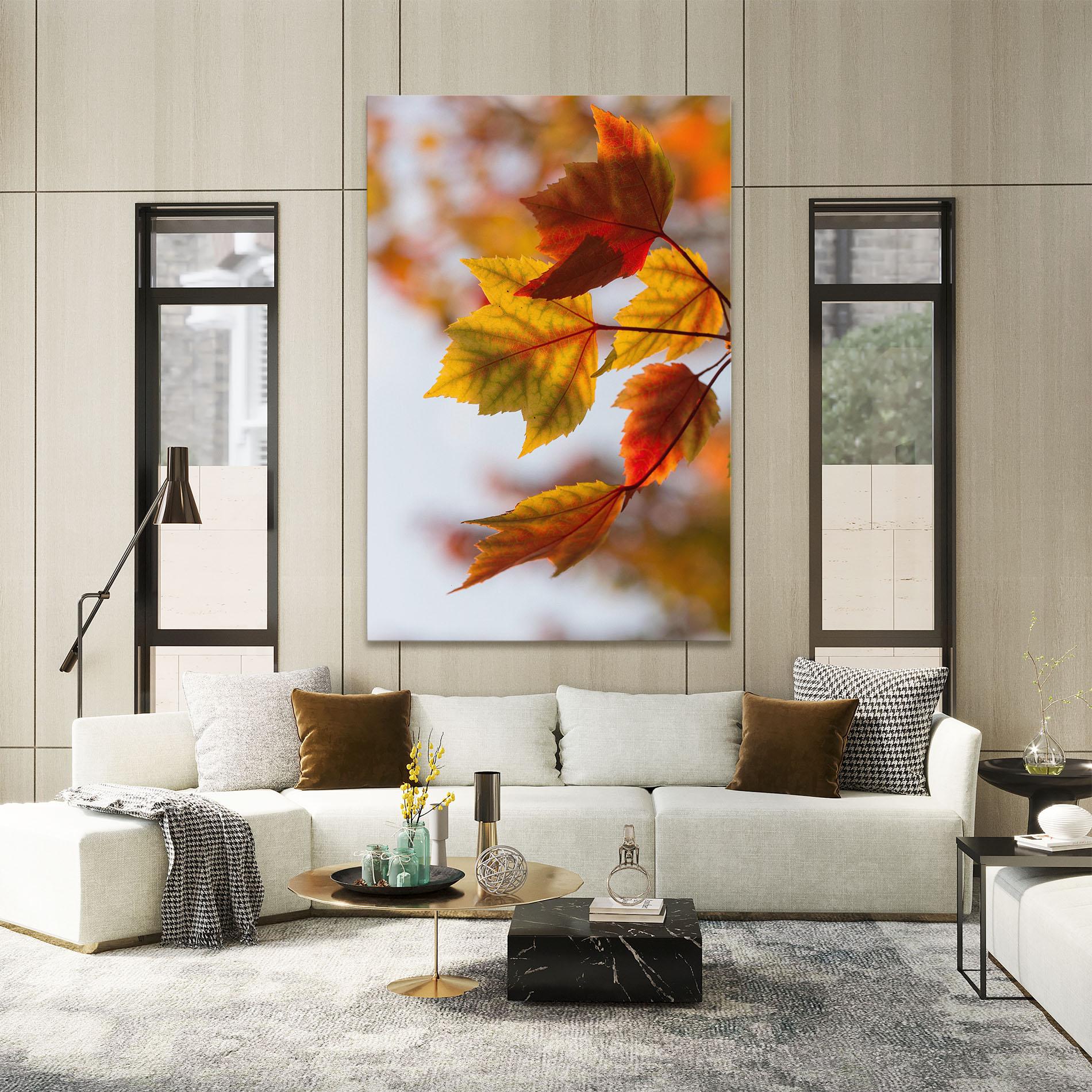 Tablou Canvas Red Yellow Autumn mockup 2