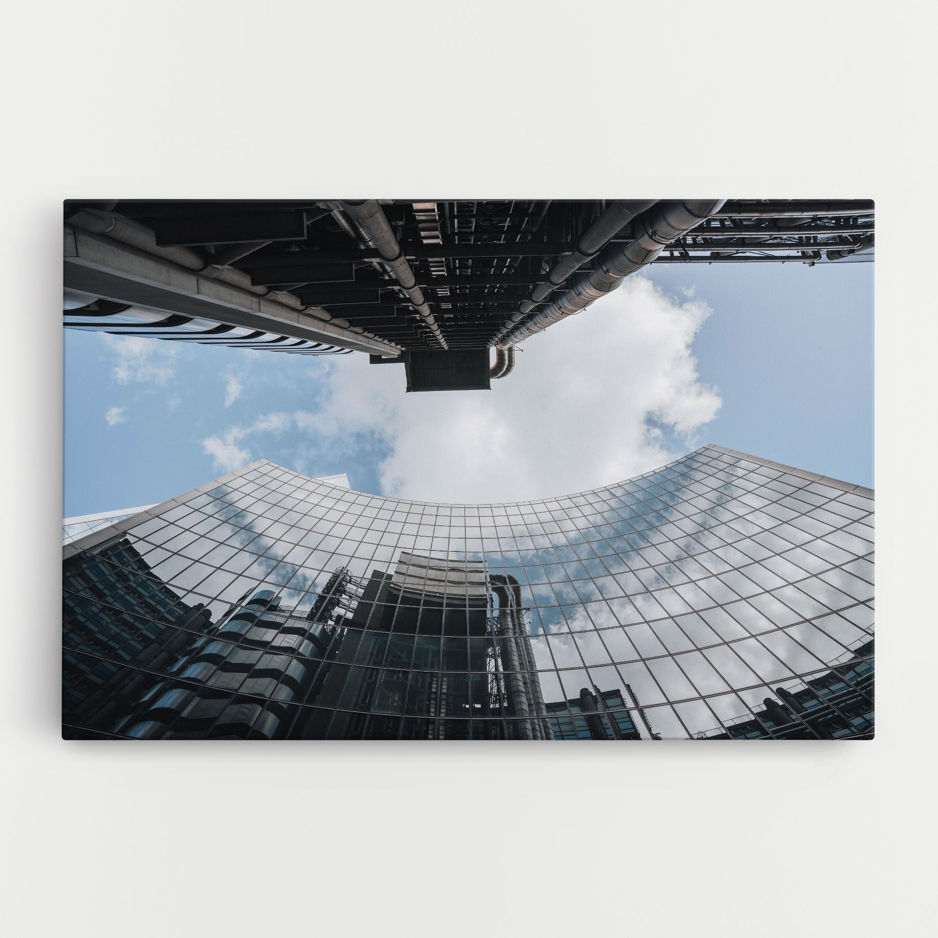 Cloud Big Building mockup 0