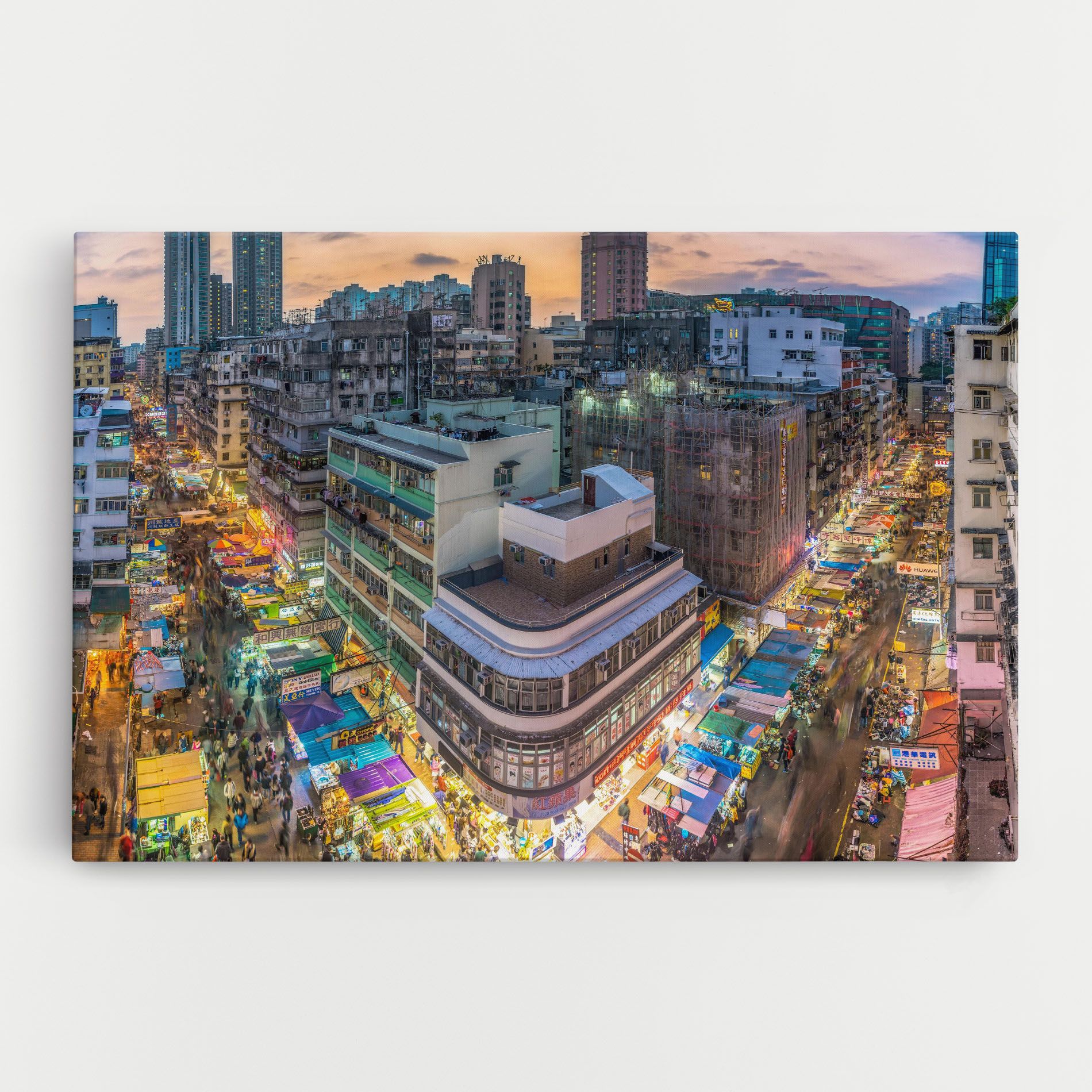 Colorful Building mockup 0