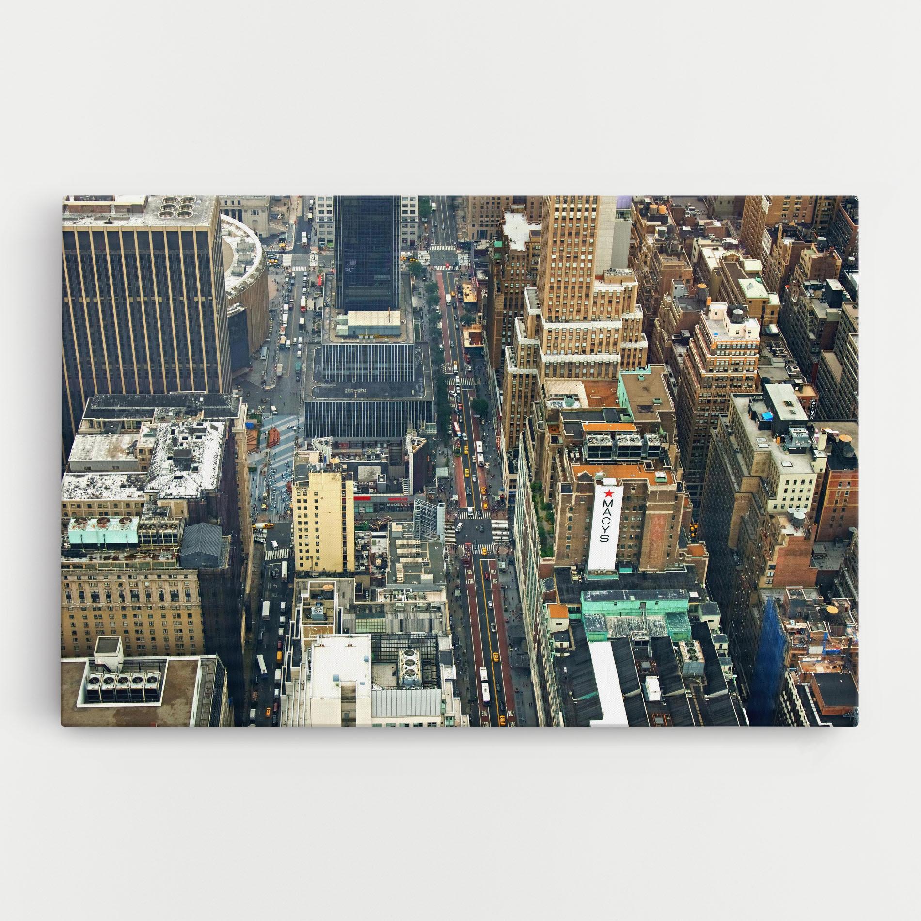 Tablou Canvas Cream Tall Building mockup 0