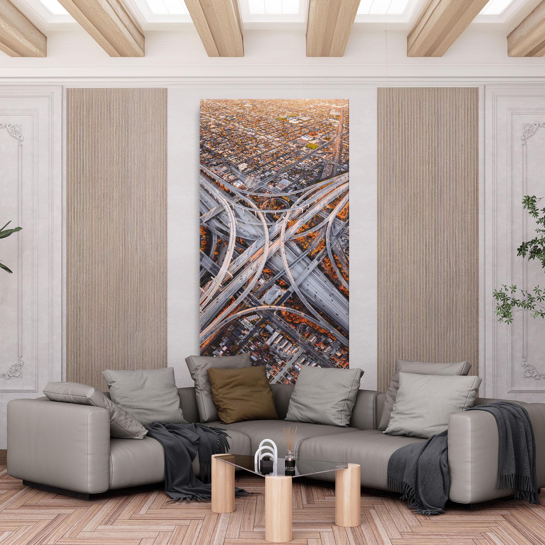 Tablou Canvas Big Road City mockup 6