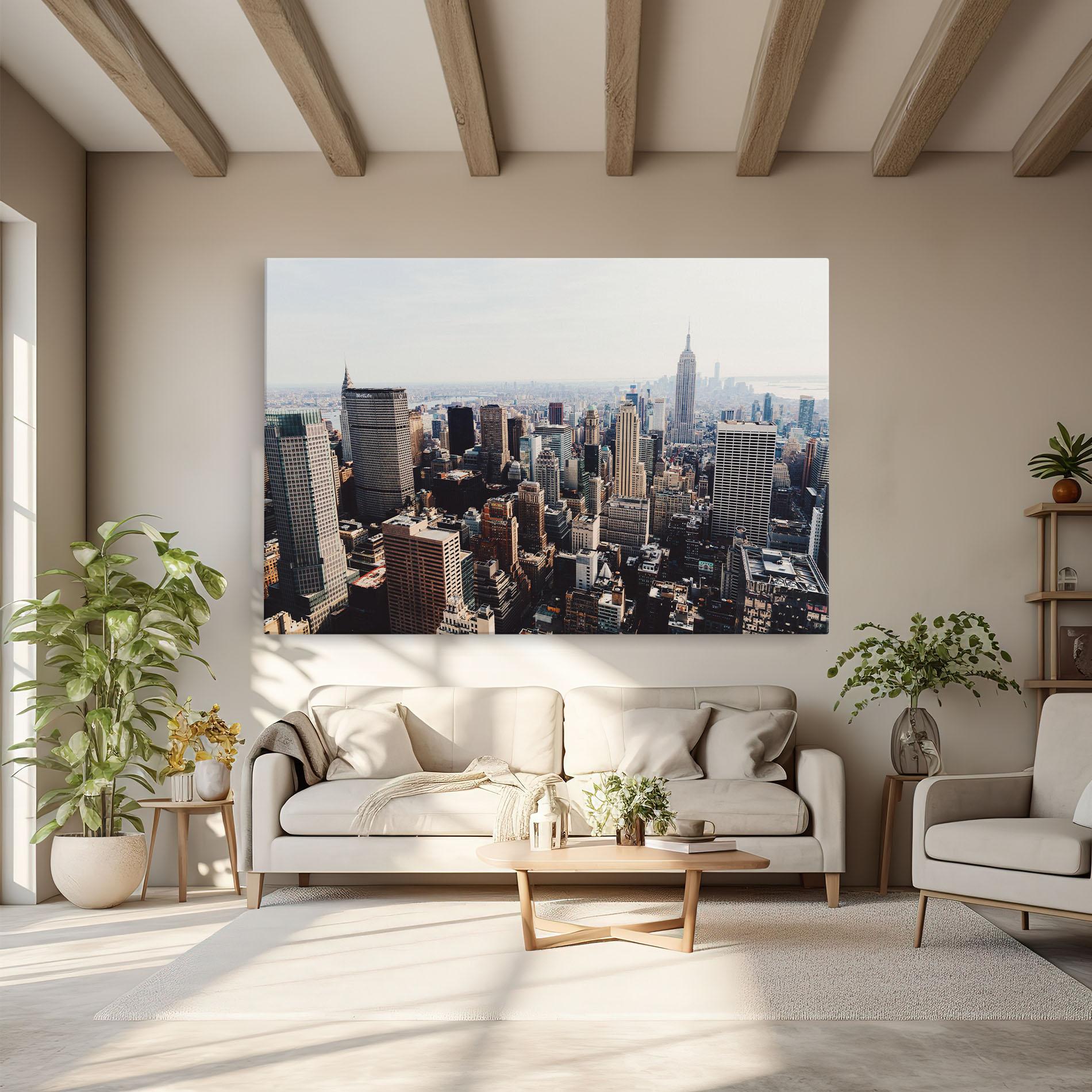 Tablou Canvas Building Mix View mockup 6