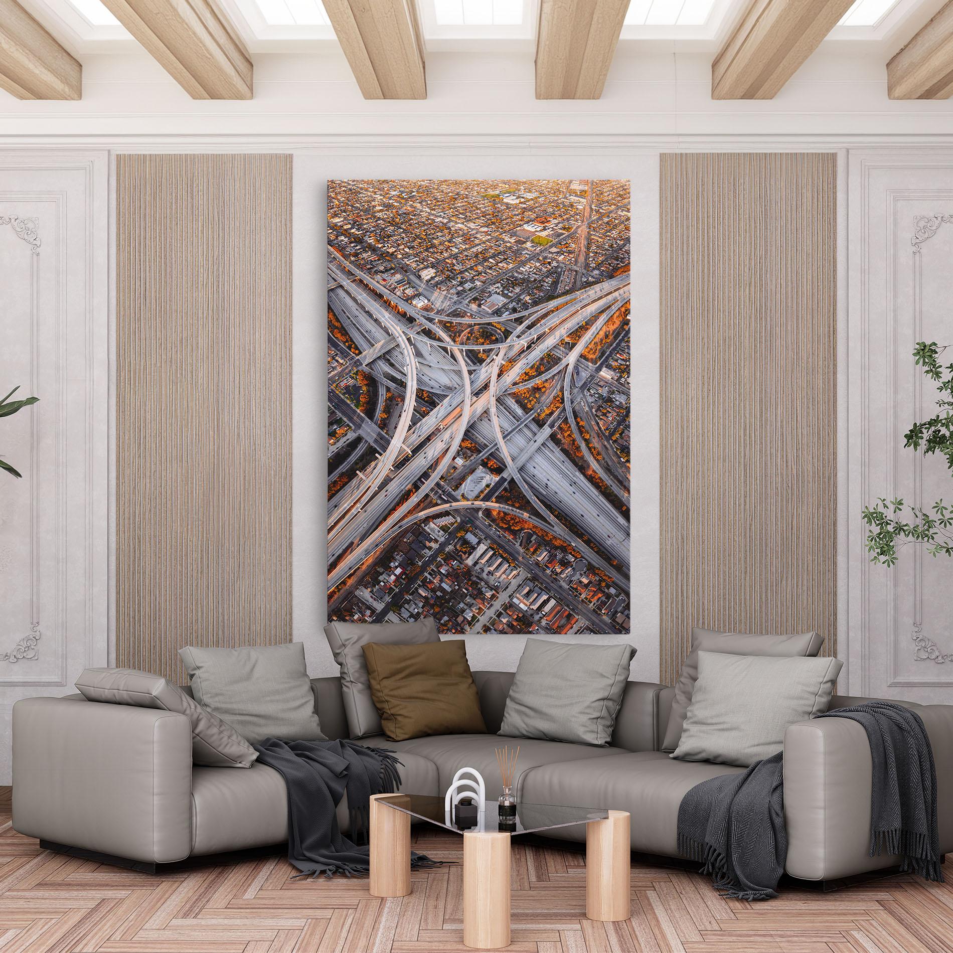 Tablou Canvas Big Road City mockup 6