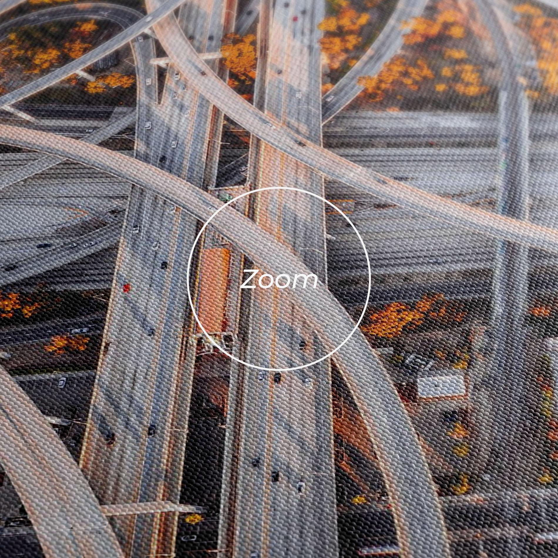 Tablou Canvas Big Road City mockup 3