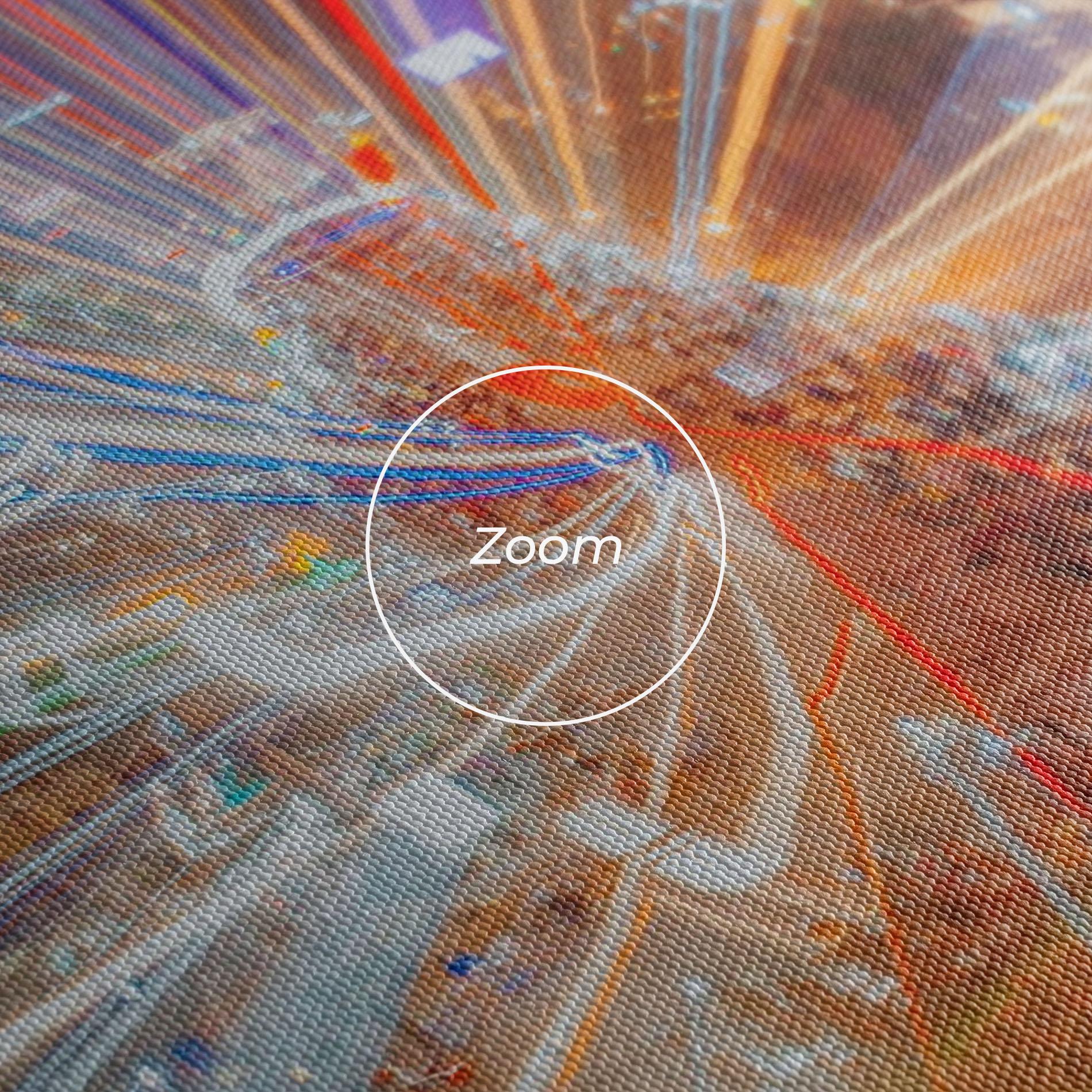 Tablou Canvas Colorful Light City mockup 3