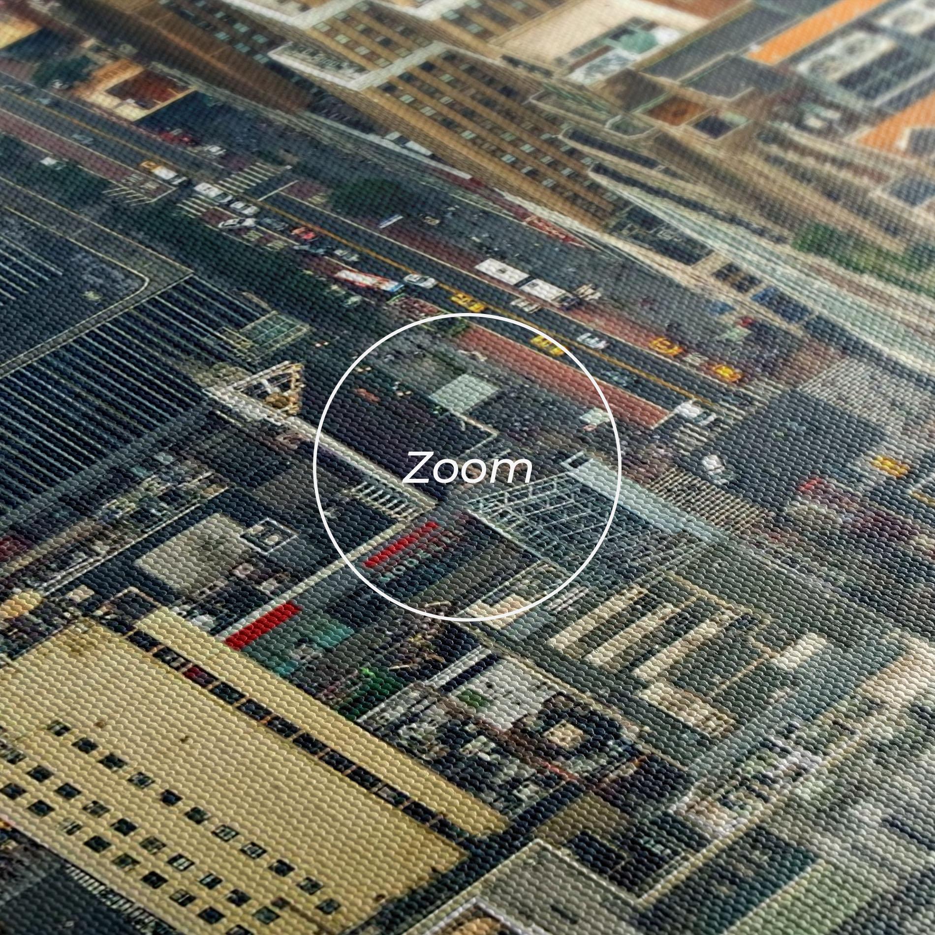 Tablou Canvas Cream Tall Building mockup 3