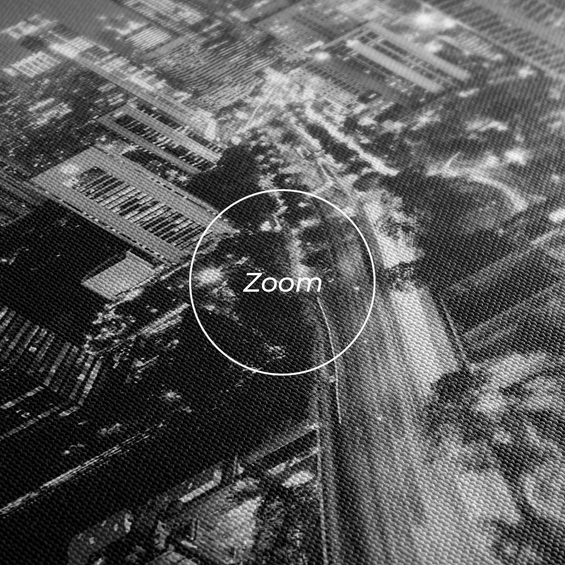 Tablou Canvas Grey Lights City mockup 3