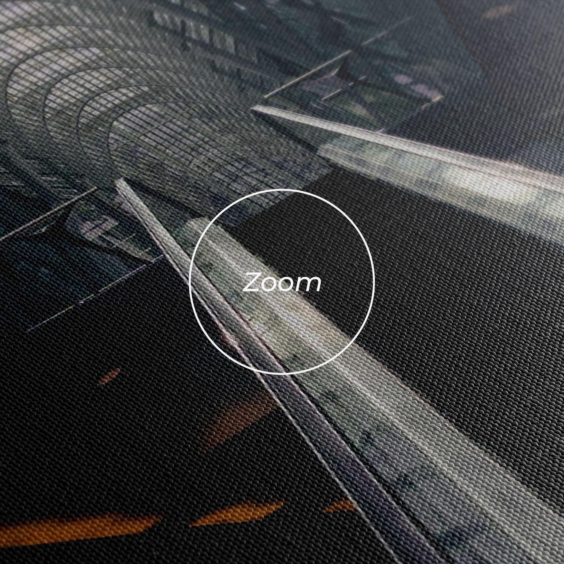 Tablou Canvas Grey Stairs Building mockup 3