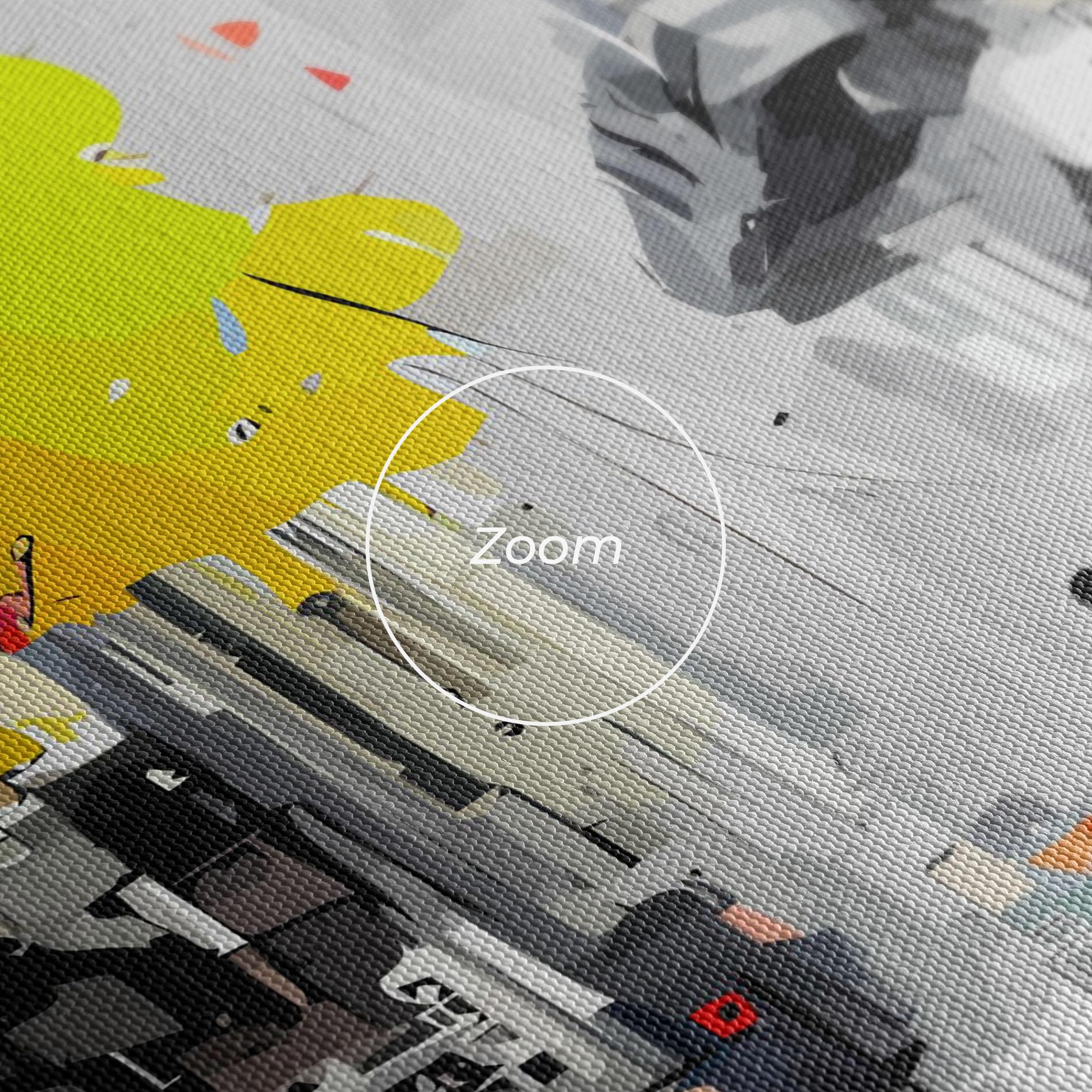 Tablou Canvas Grunge City Art mockup 3