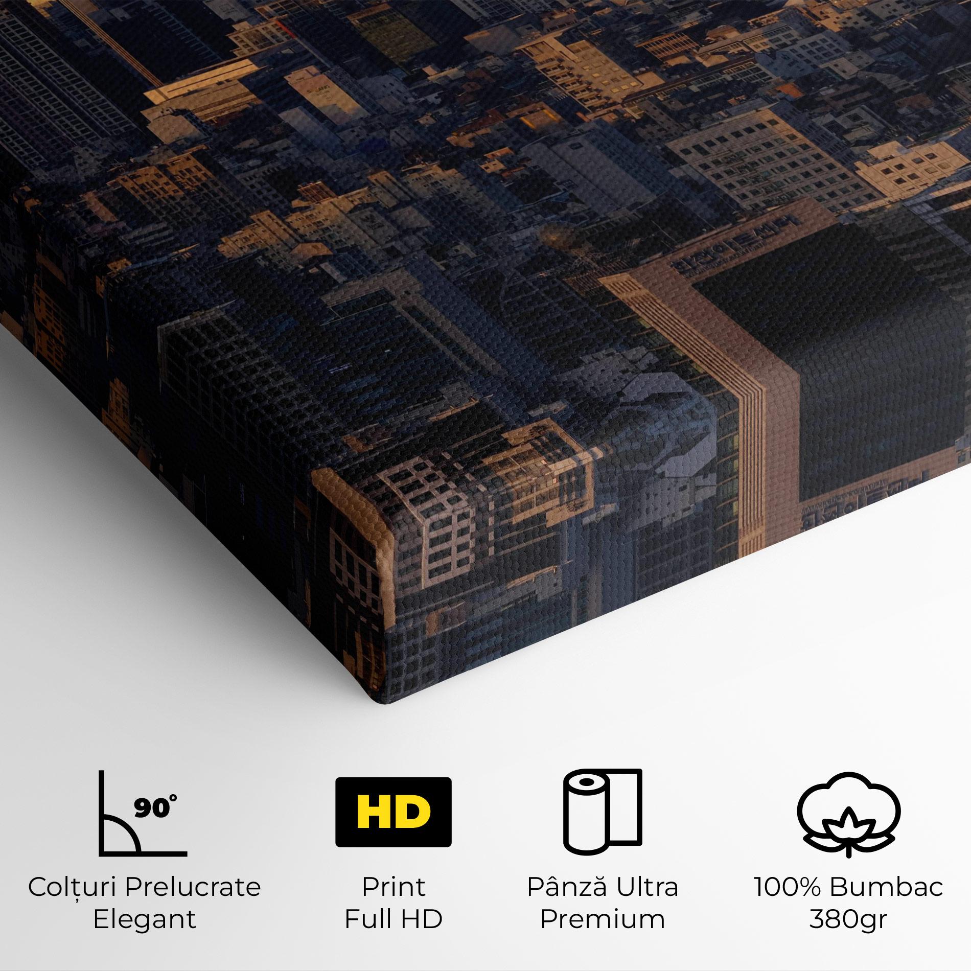 Tablou Canvas Big City mockup 4