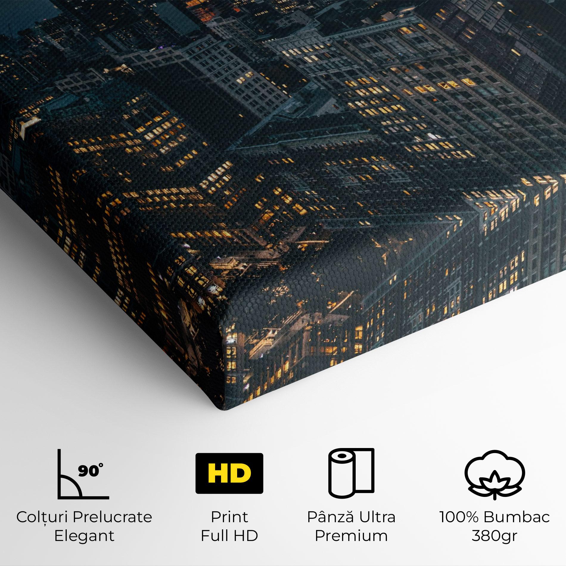 Tablou Canvas City Night mockup 4
