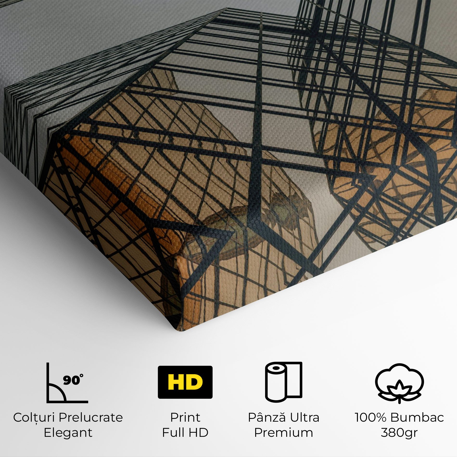 Orange Glass Building mockup 4