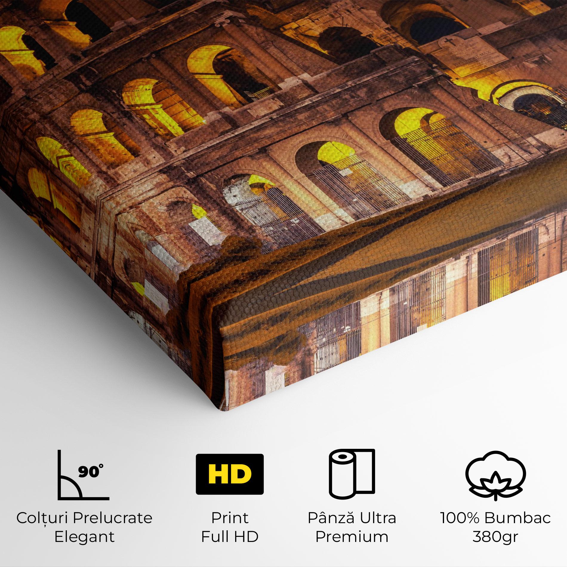 Tablou Canvas Rome Colloseum mockup 4