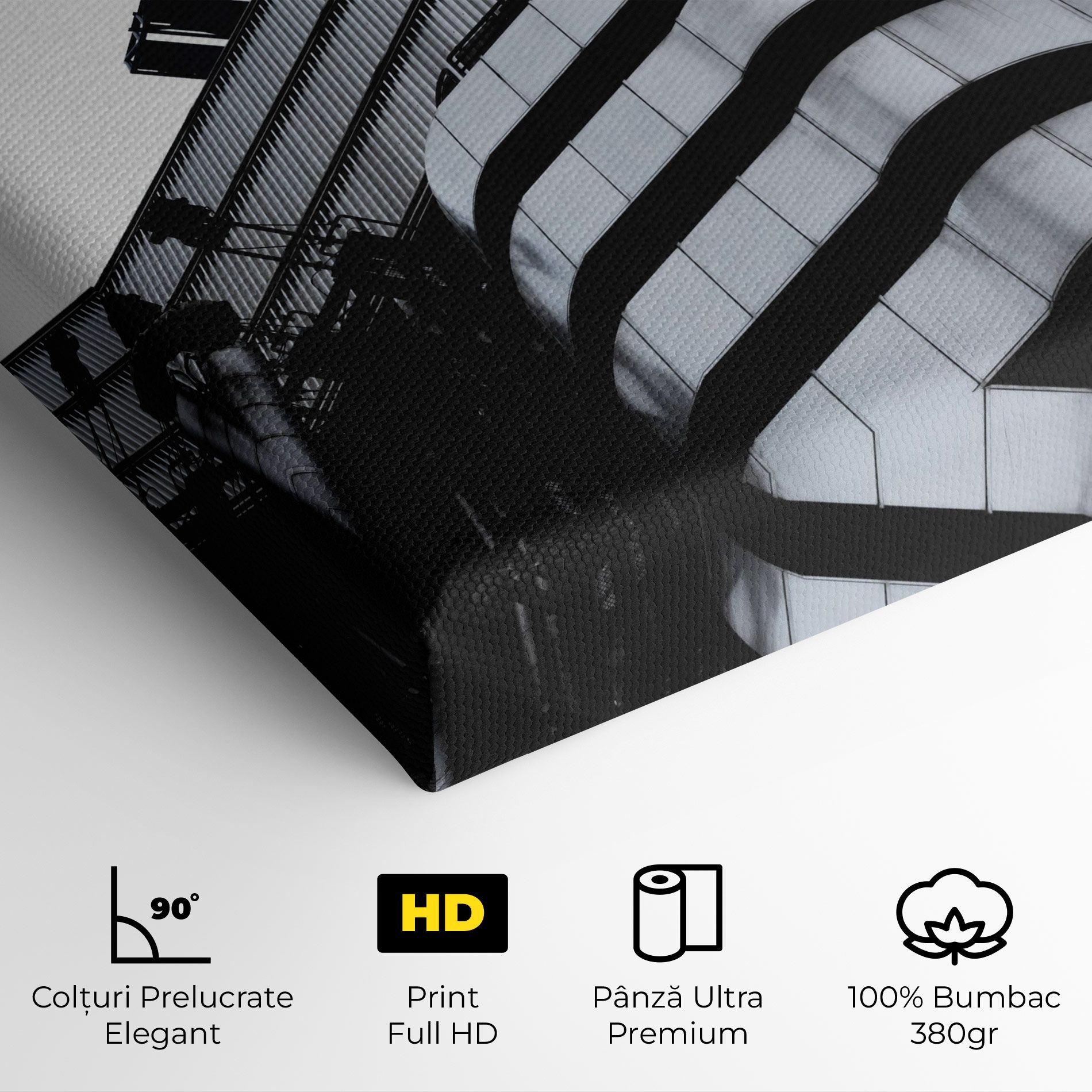 White Black Building mockup 4