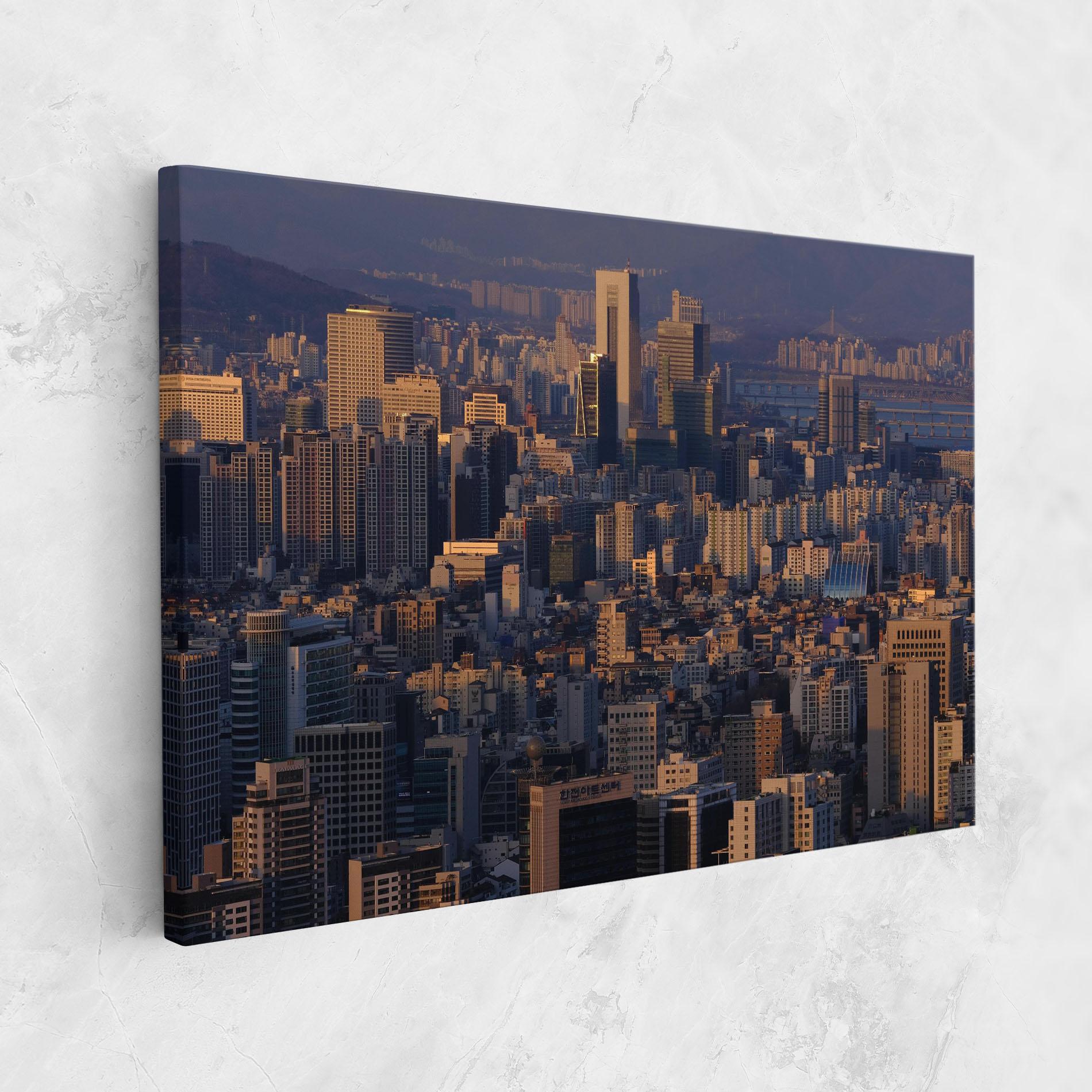 Tablou Canvas Big City mockup 1