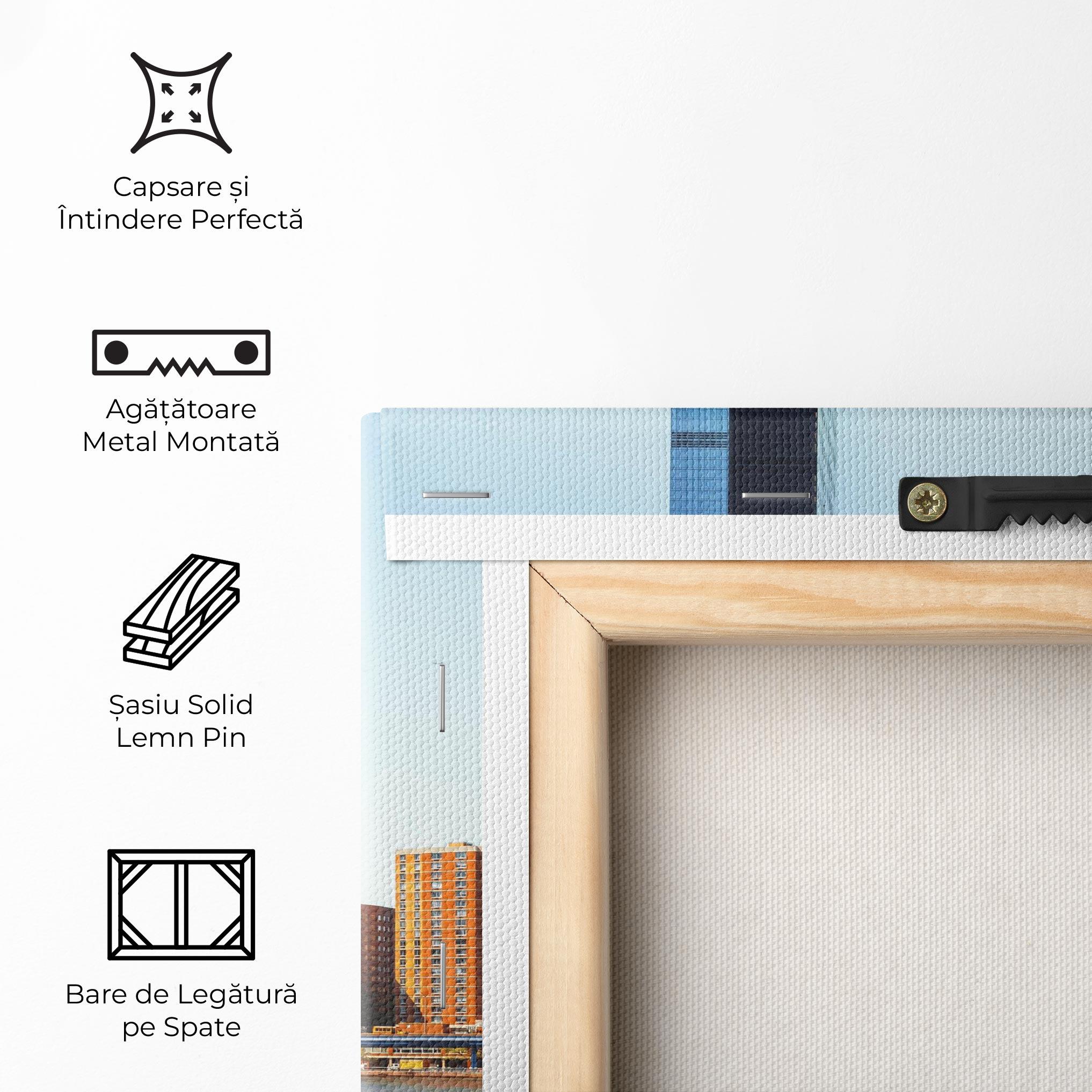 Tablou Canvas Big City Bridge mockup 5