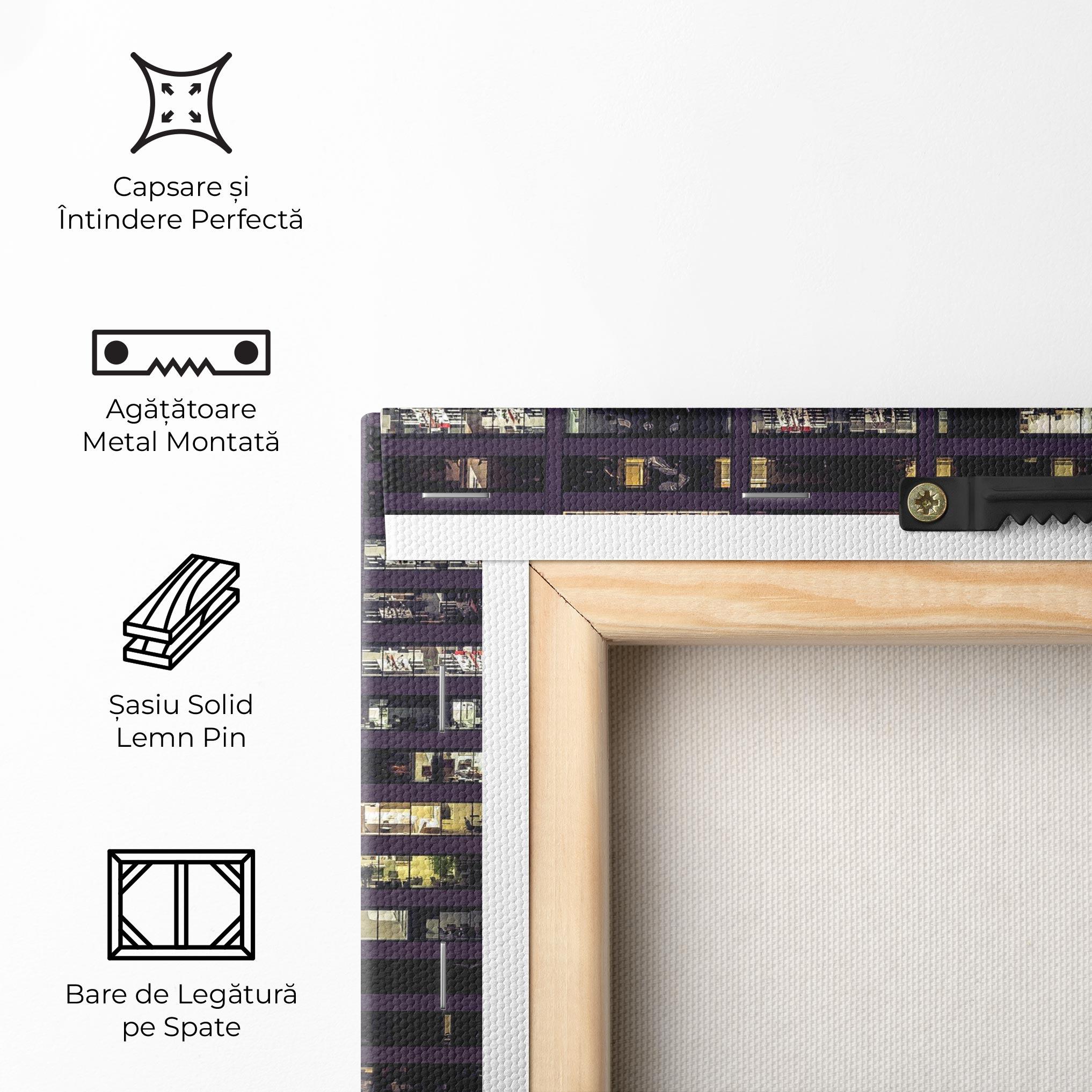 Tablou Canvas Building Lights mockup 5