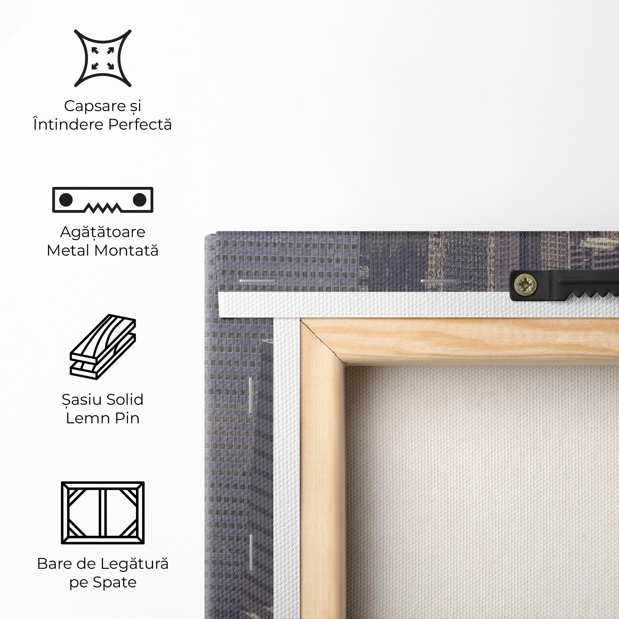 Tablou Canvas Cream Light Building mockup 5