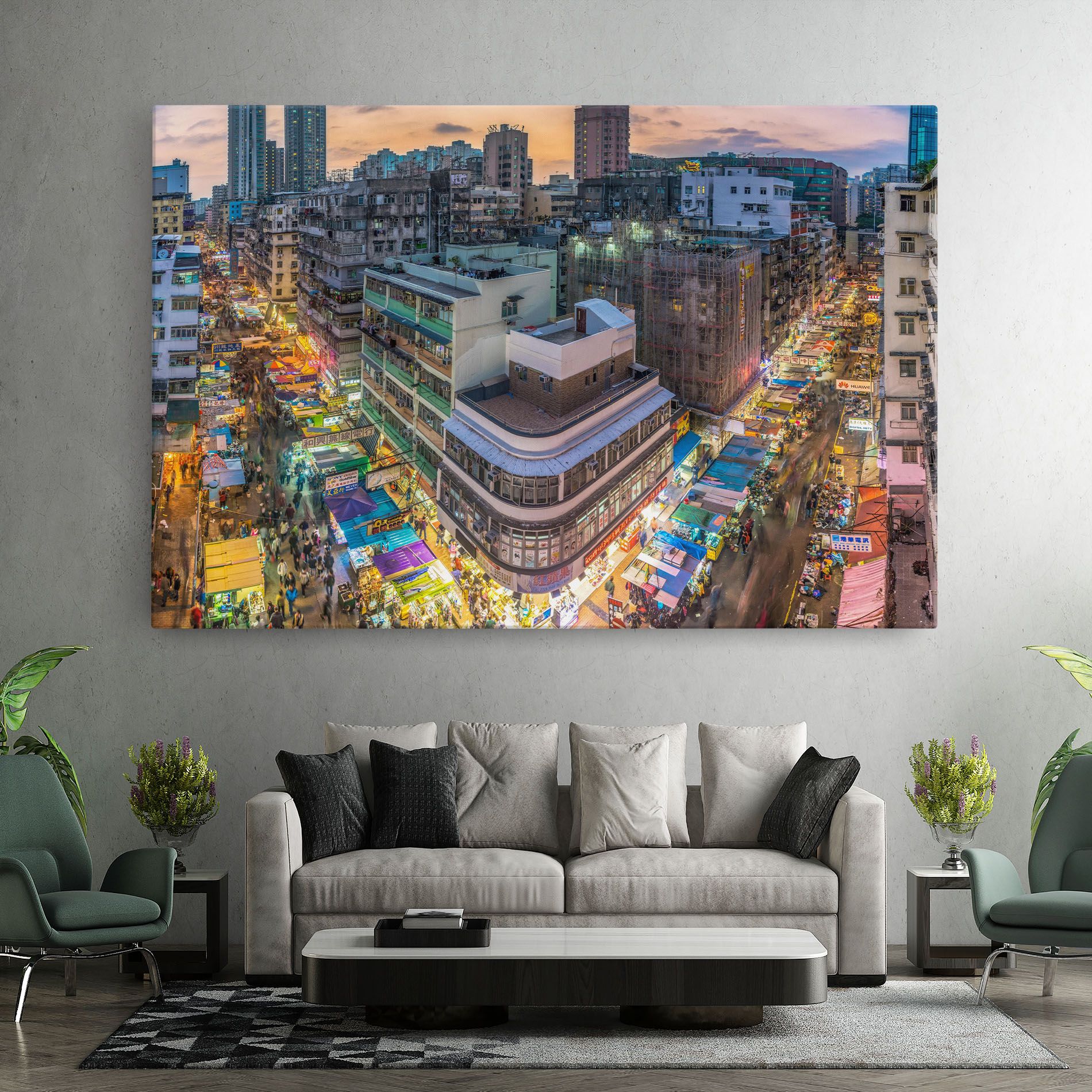 Colorful Building mockup 7