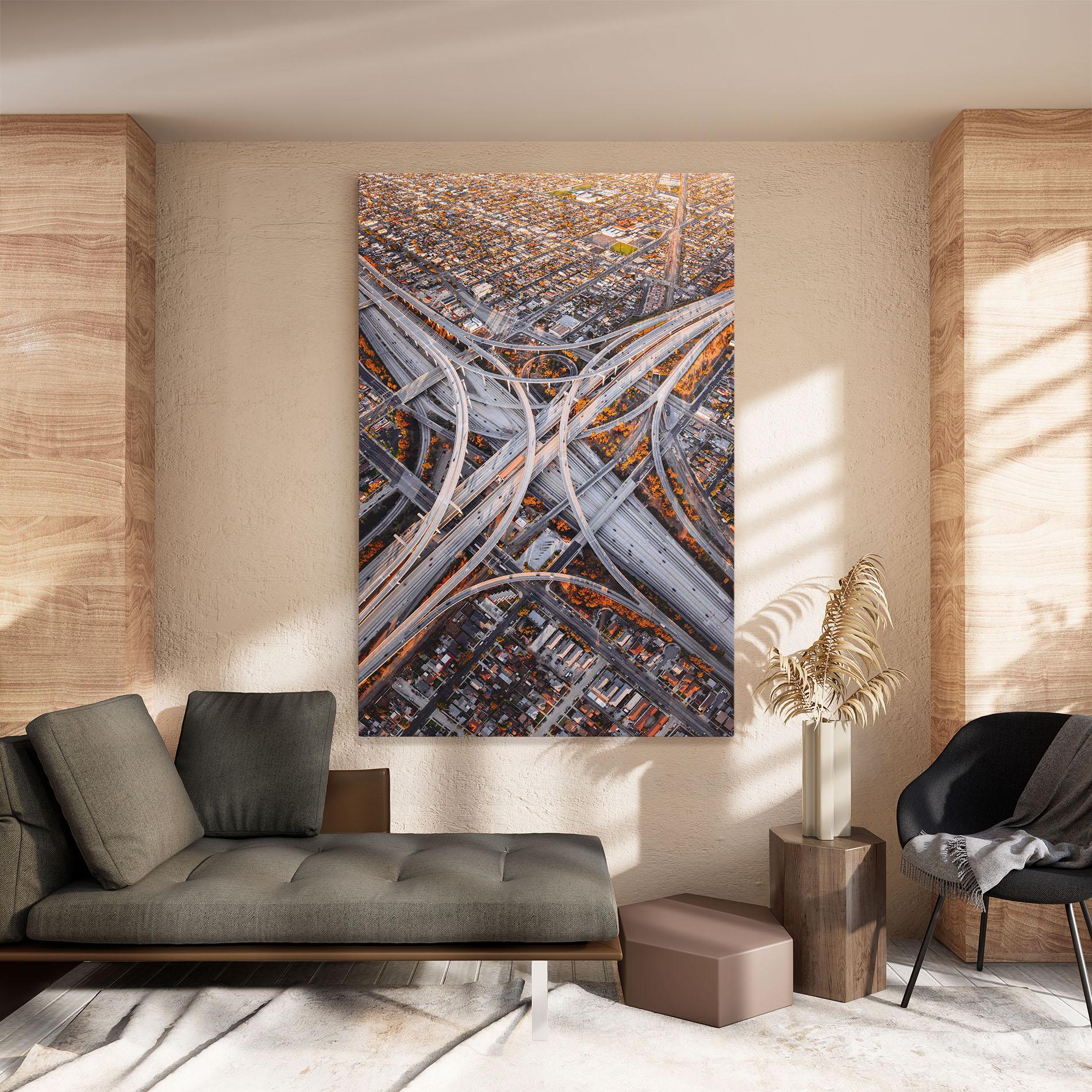 Tablou Canvas Big Road City mockup 8