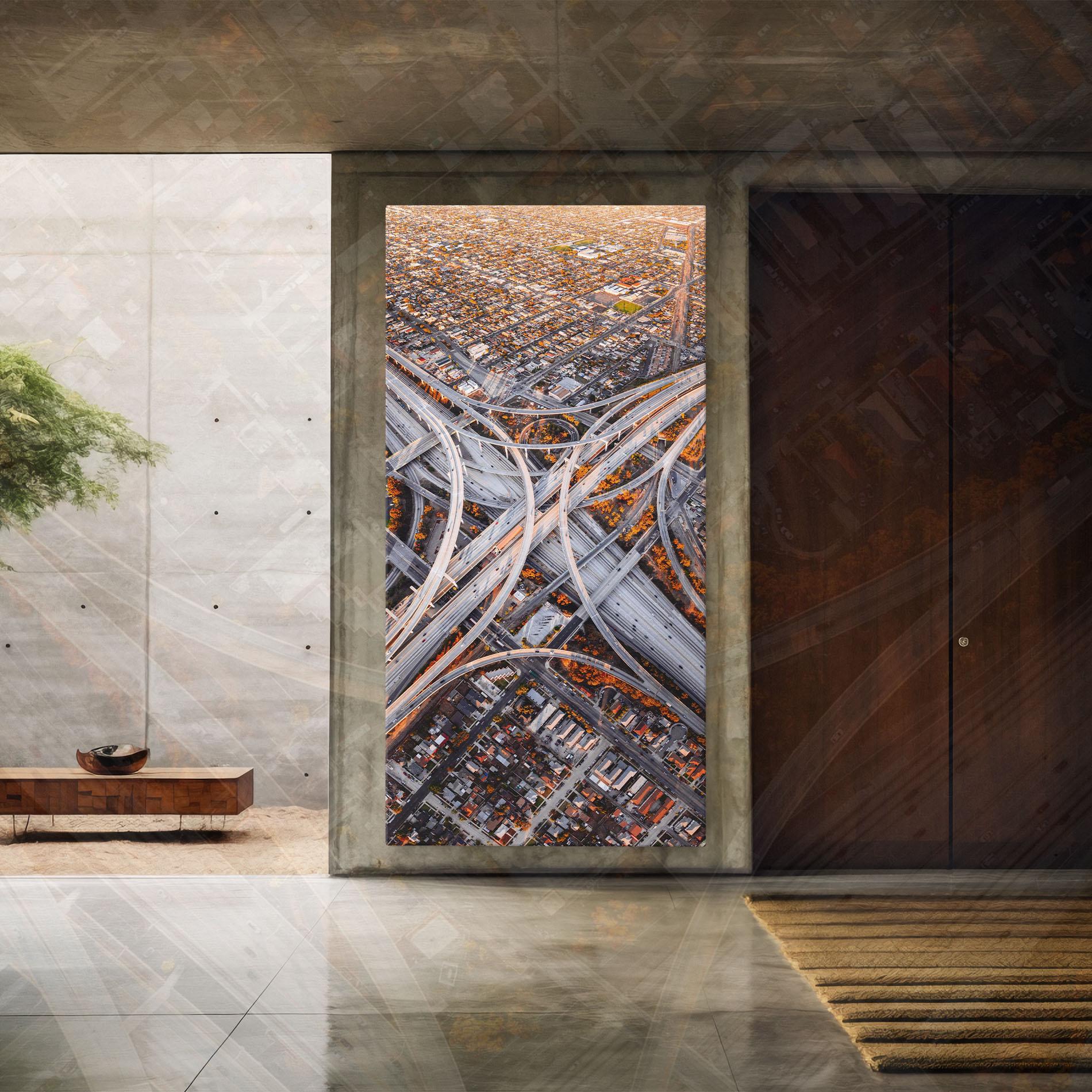 Tablou Canvas Big Road City mockup 9