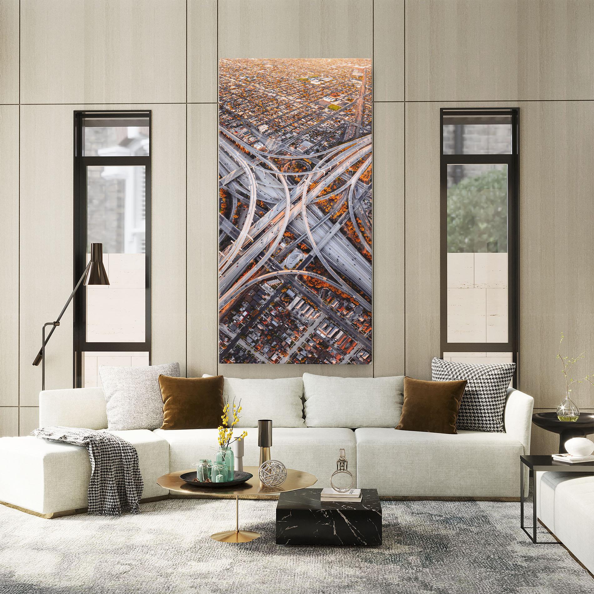 Tablou Canvas Big Road City mockup 2