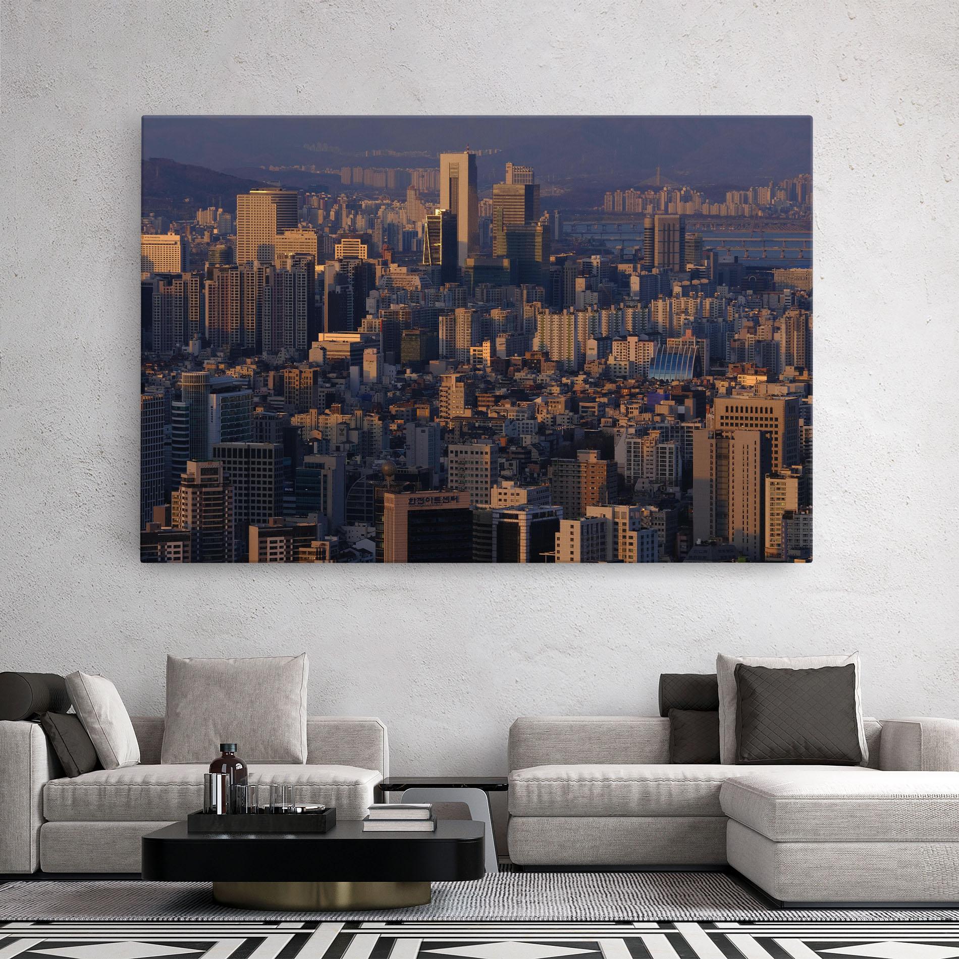 Tablou Canvas Big City mockup 2