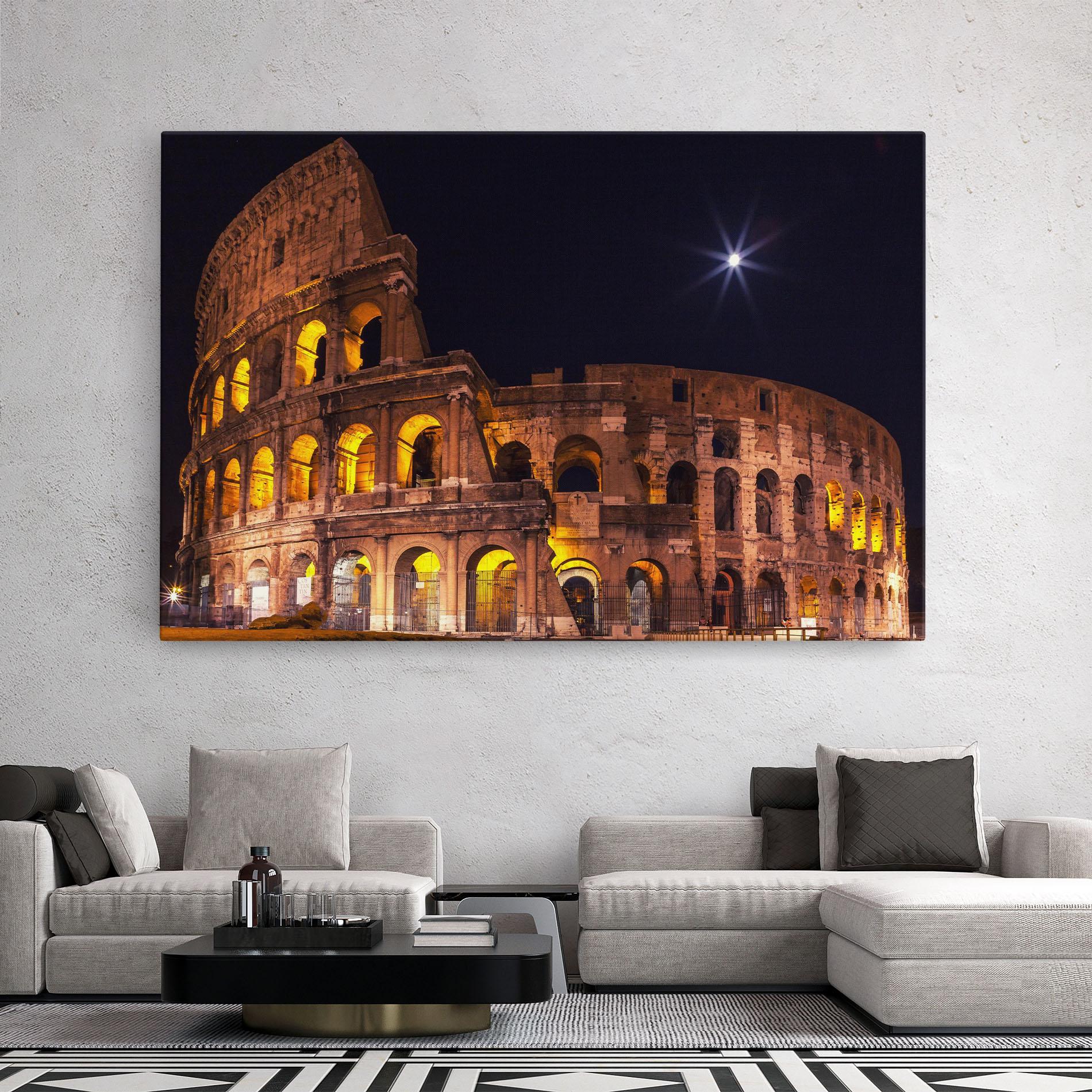 Tablou Canvas Rome Colloseum mockup 2