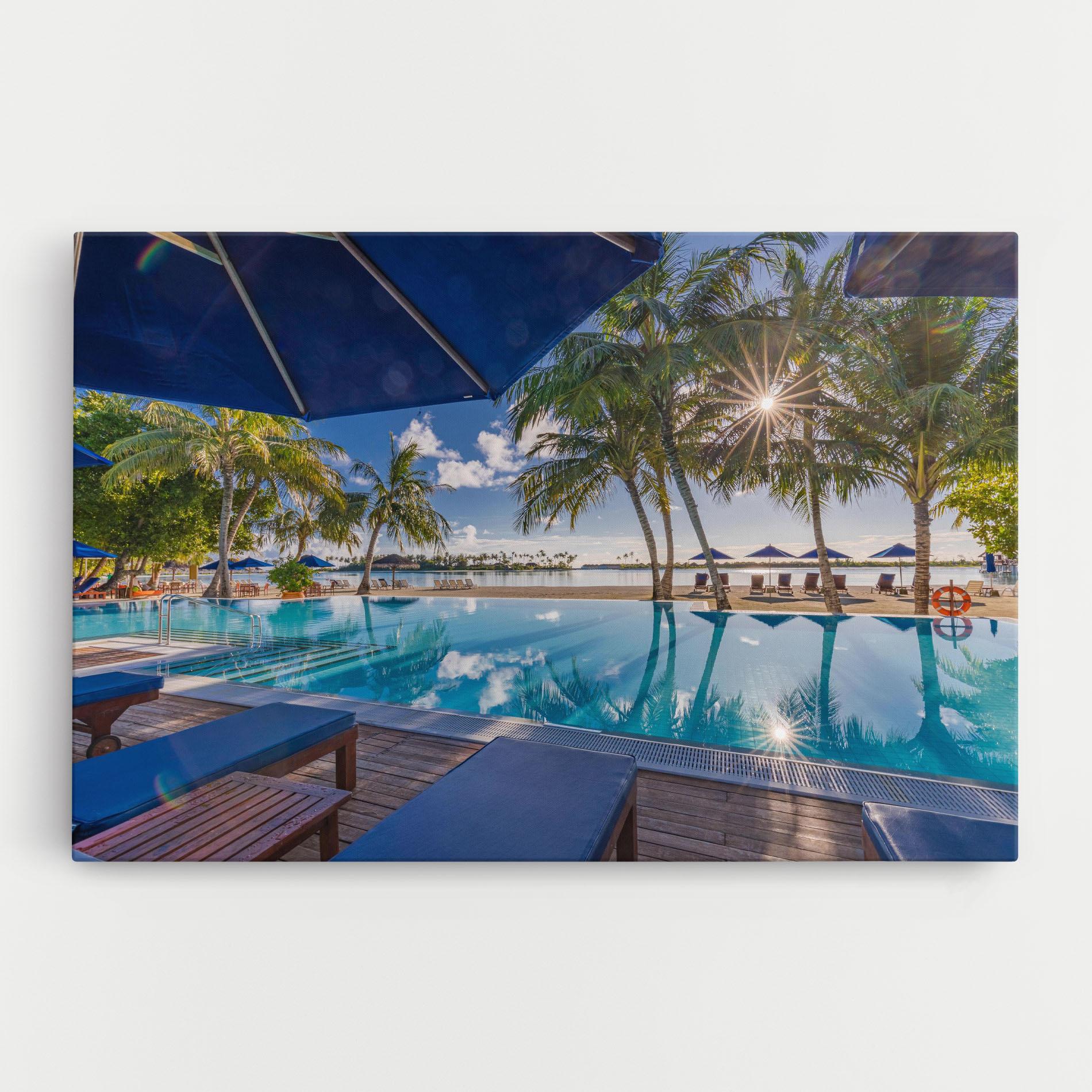 Tablou Canvas Fantastic Summer Mood mockup 0