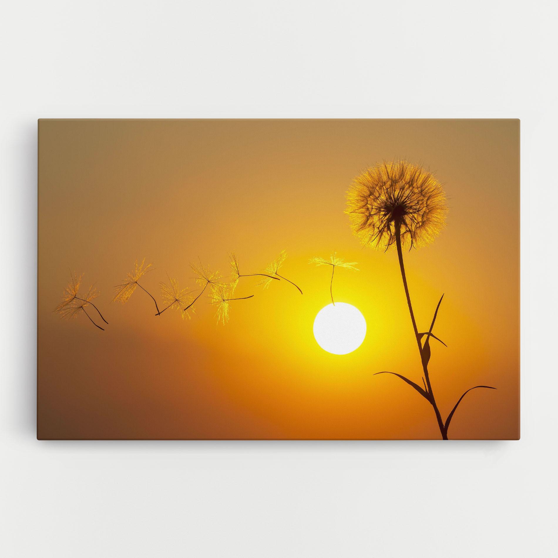 Tablou Canvas Summer Dandelion mockup 0