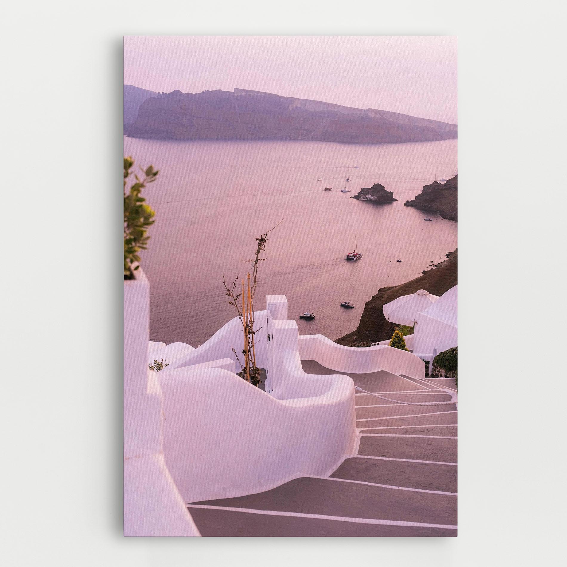 Tablou Canvas Grece Strairs mockup 0