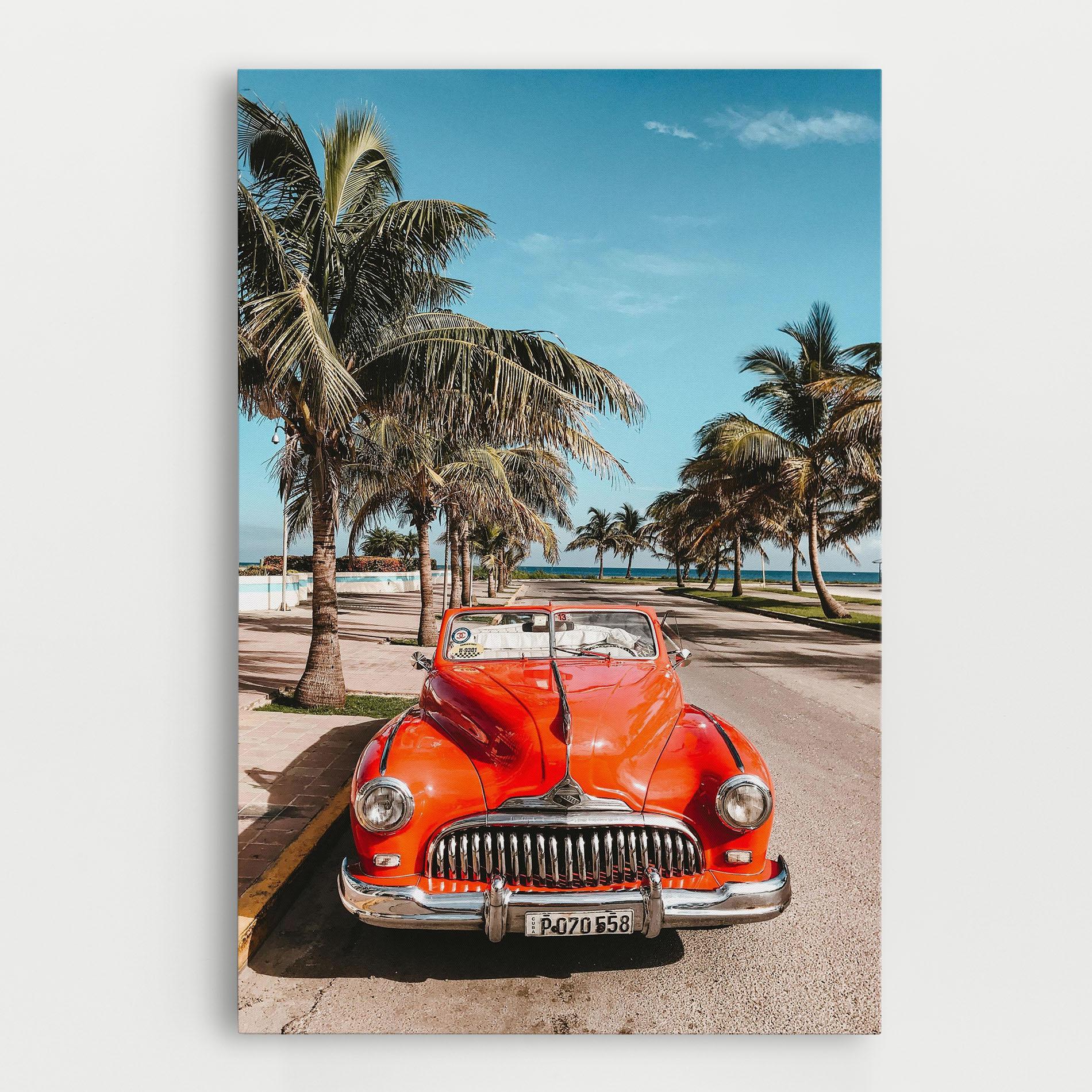 Tablou Canvas Red Summer Car mockup 0