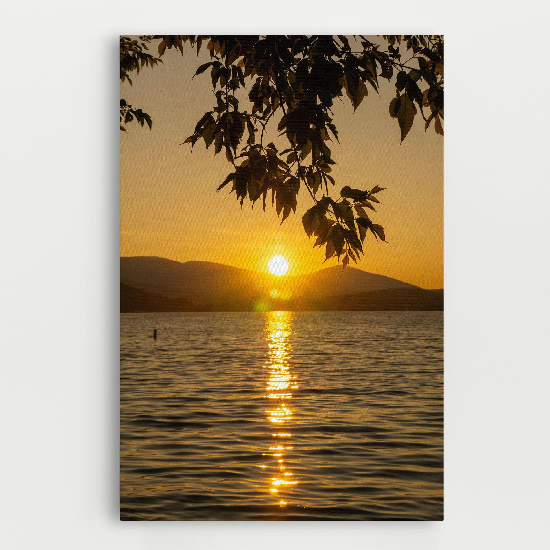 Tablou Canvas Yellow Sunrise mockup 0