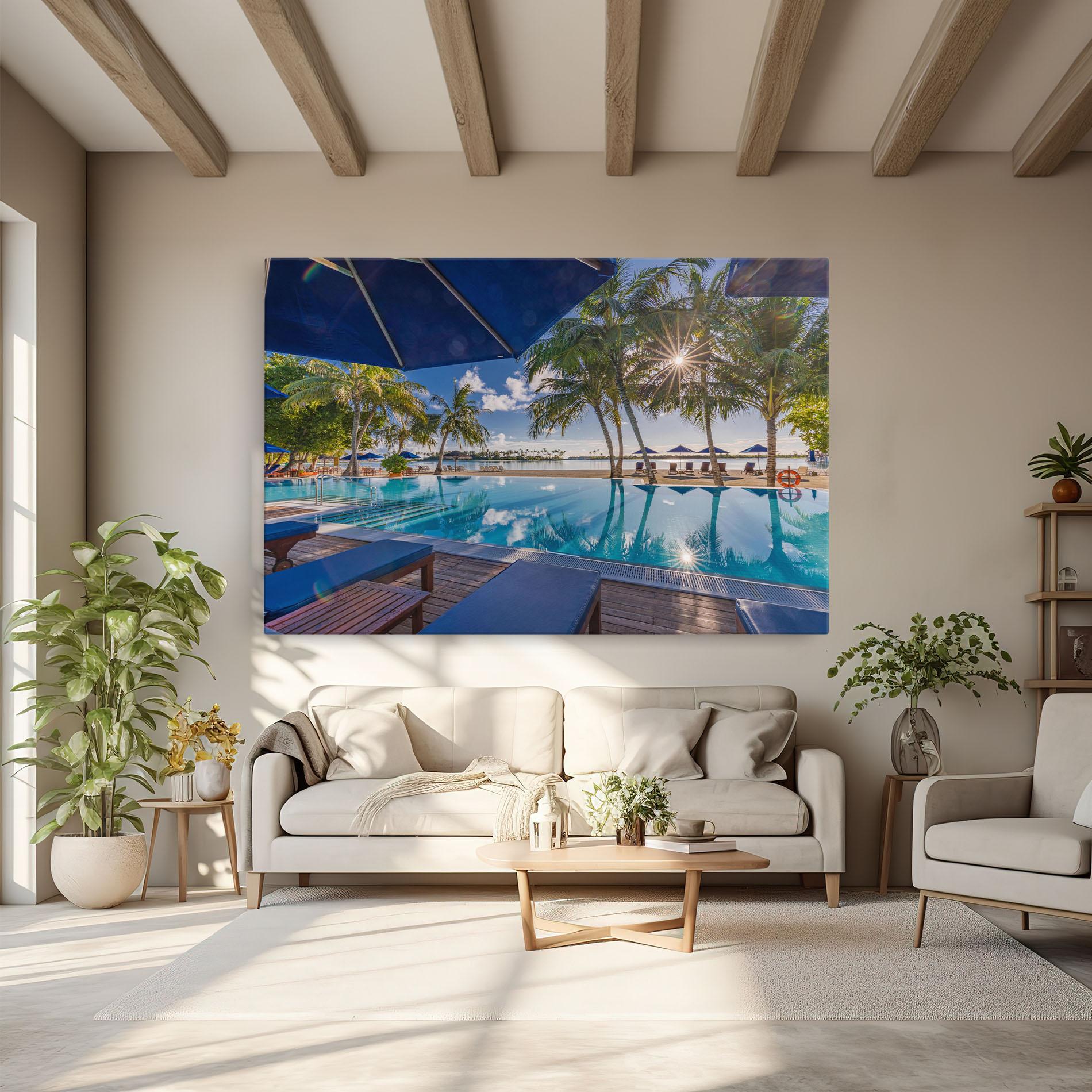 Tablou Canvas Fantastic Summer Mood mockup 6