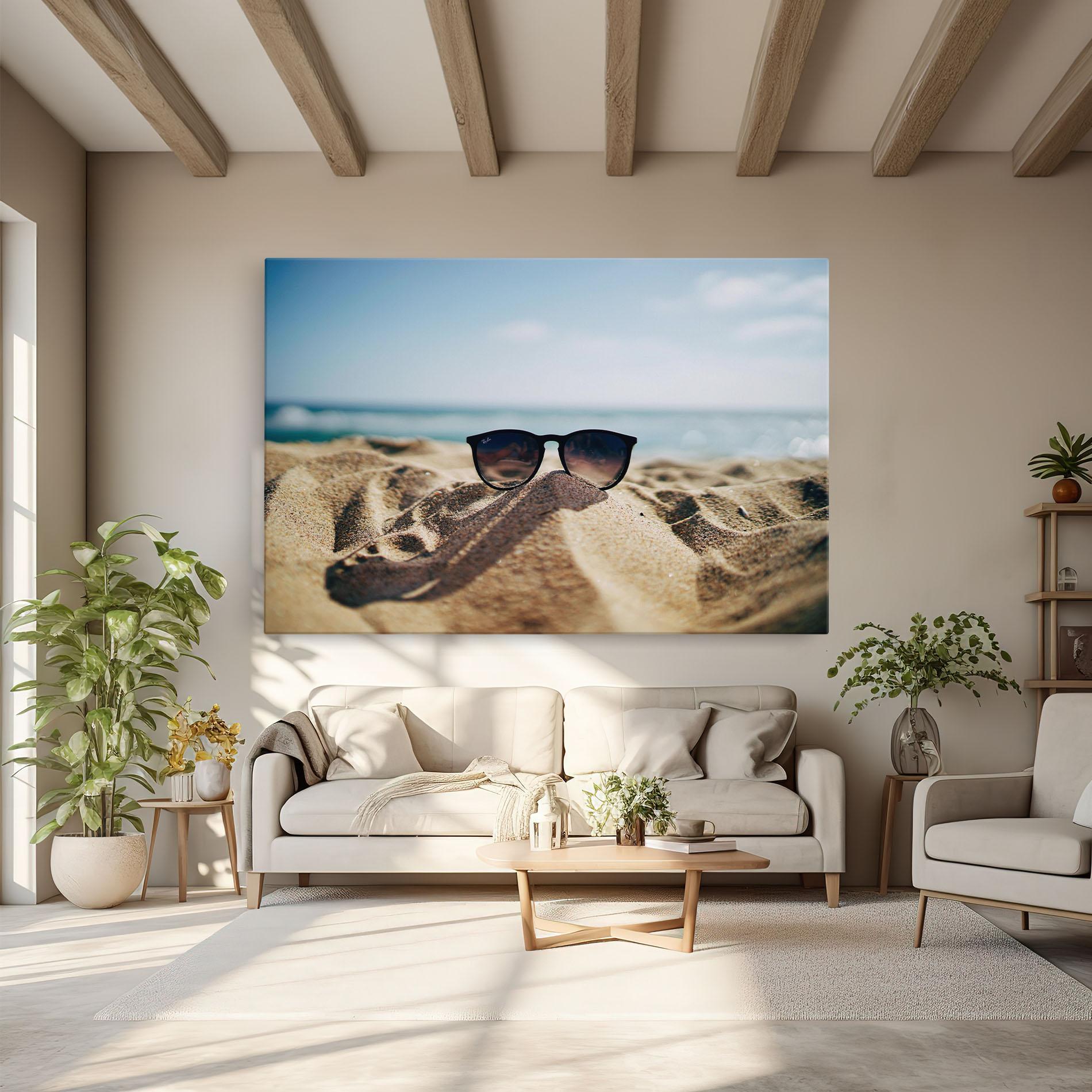 Tablou Canvas Sand Glasses mockup 6