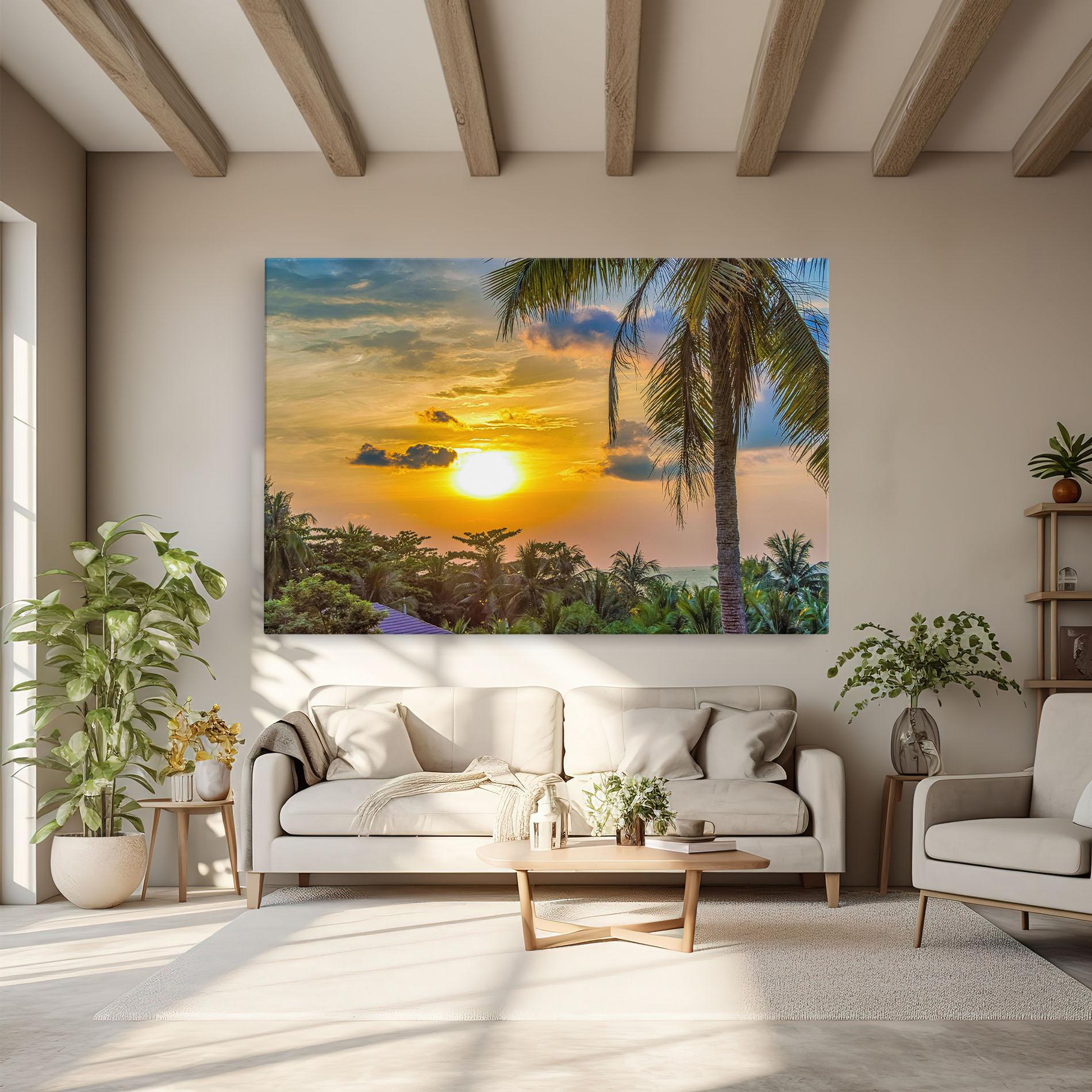 Tablou Canvas Summer View mockup 6