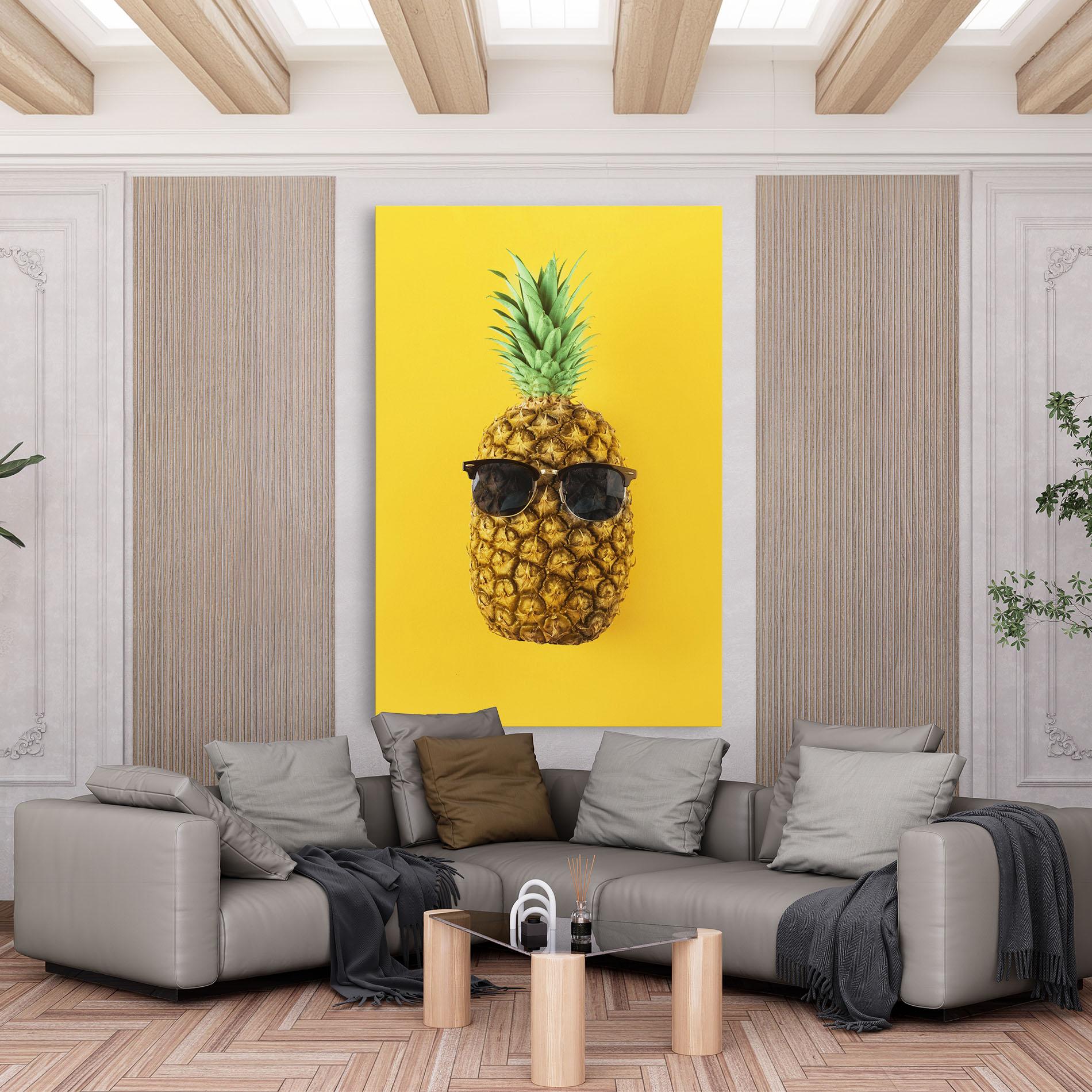 Tablou Canvas Fresh Pineapple mockup 6