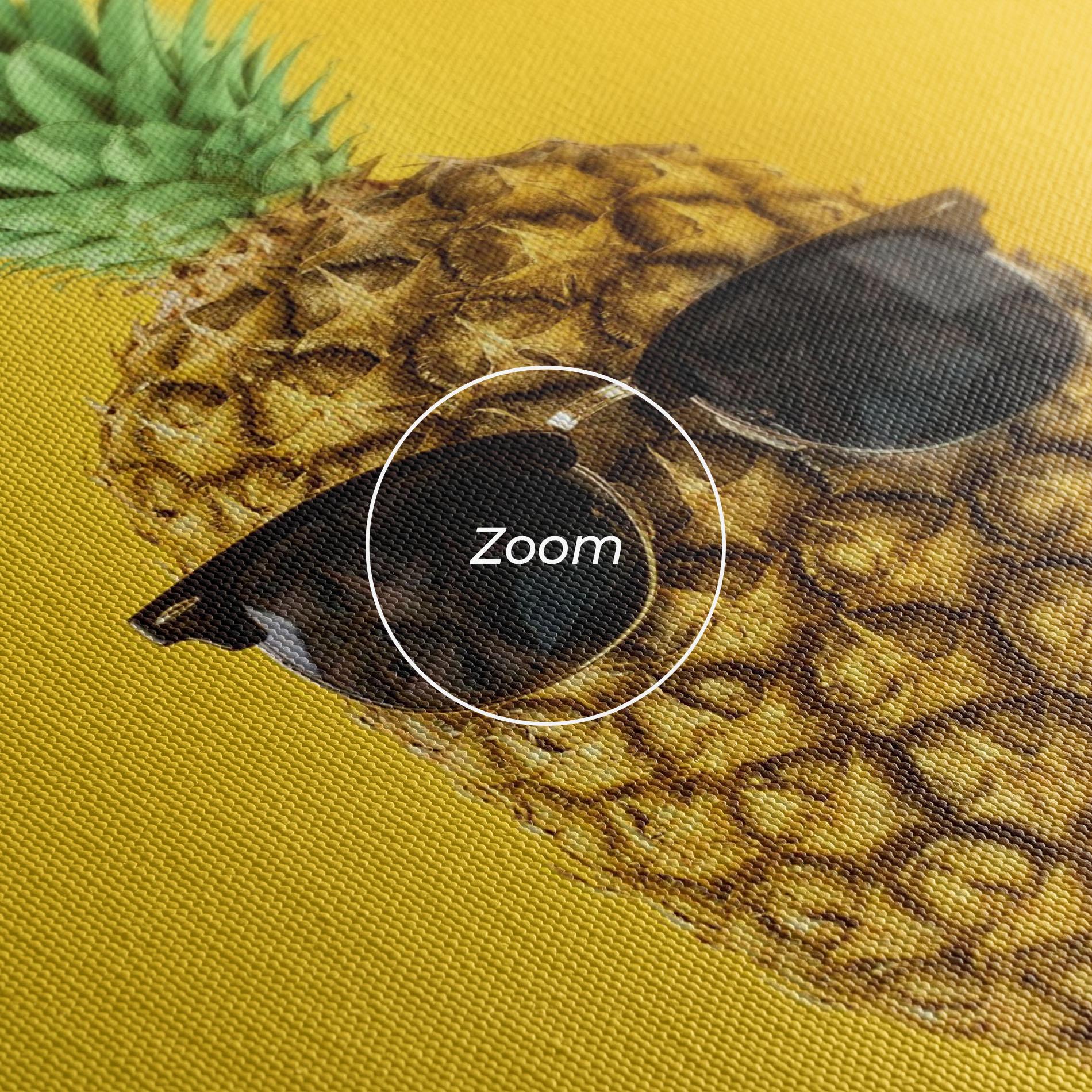 Tablou Canvas Fresh Pineapple mockup 3