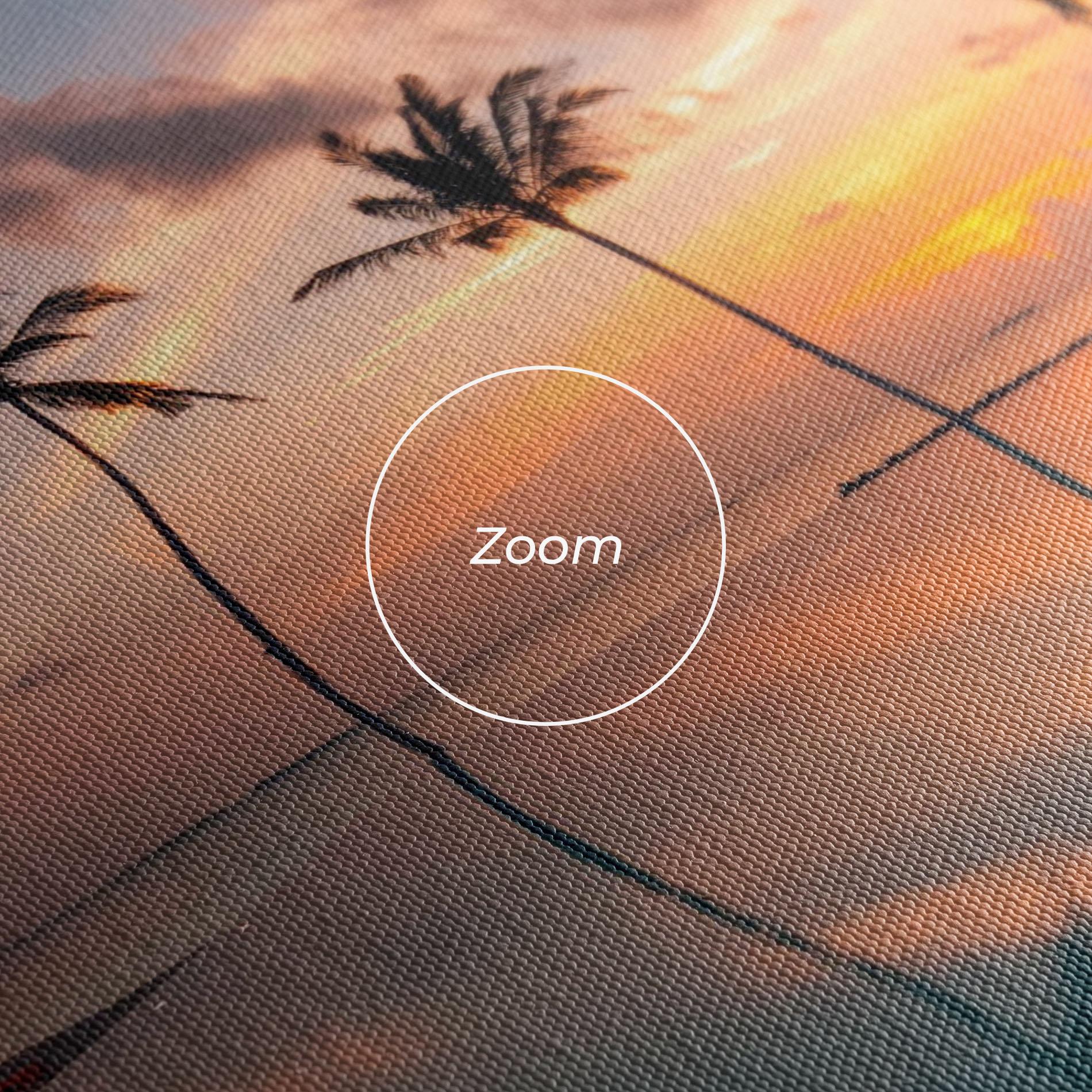 Tablou Canvas Tropical Beach mockup 3