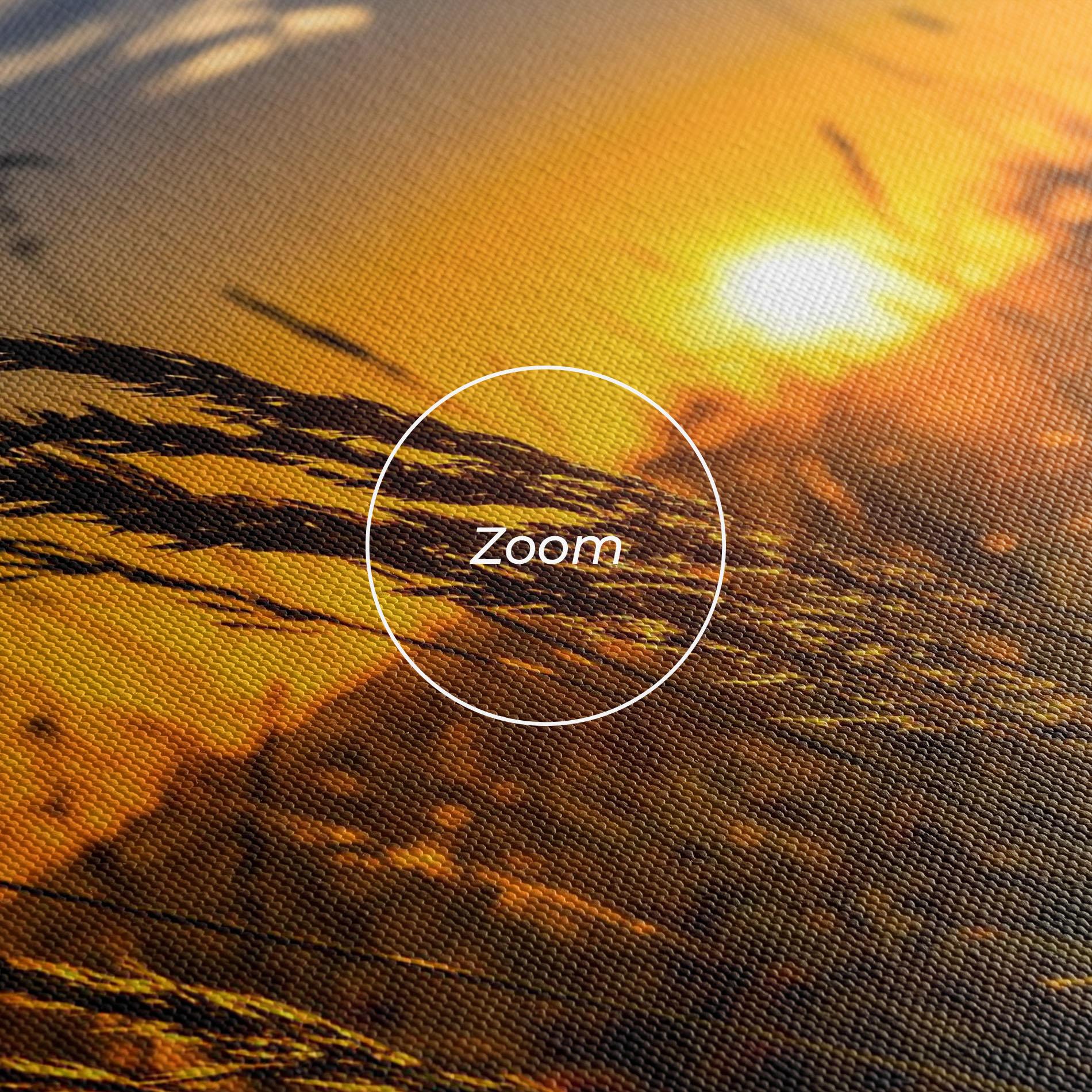 Tablou Canvas Wheat Sunset mockup 3