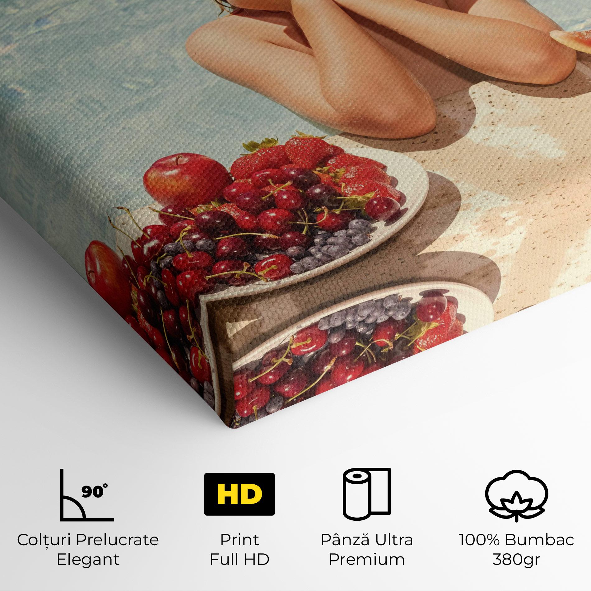 Tablou Canvas Child Swimming mockup 4