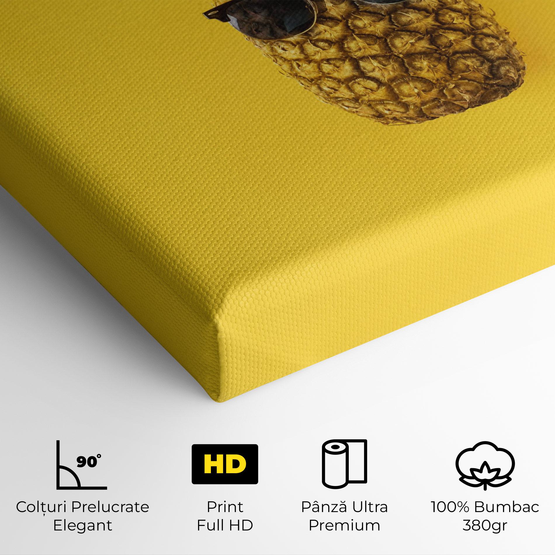 Tablou Canvas Fresh Pineapple mockup 4