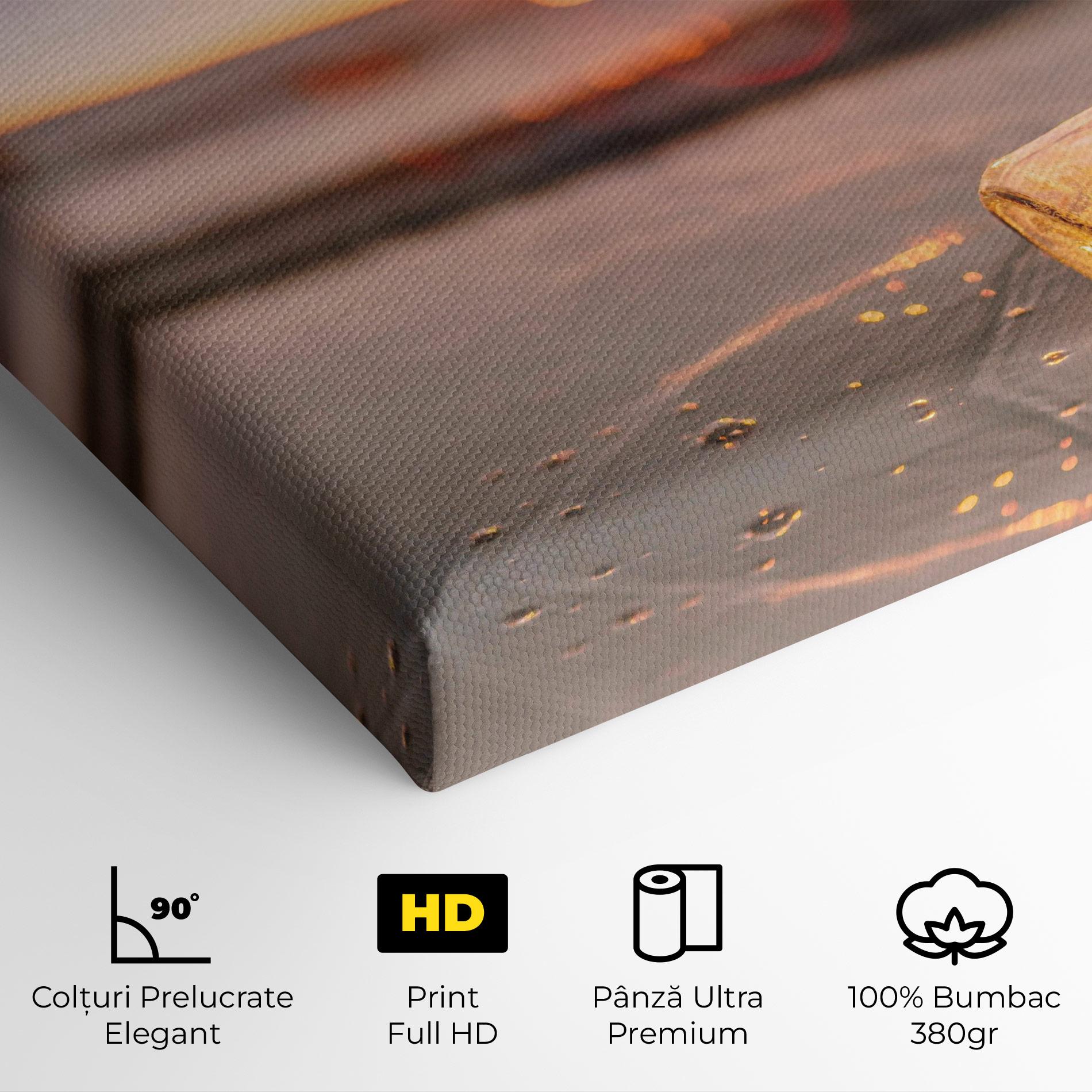 Tablou Canvas Jar With Lights mockup 4